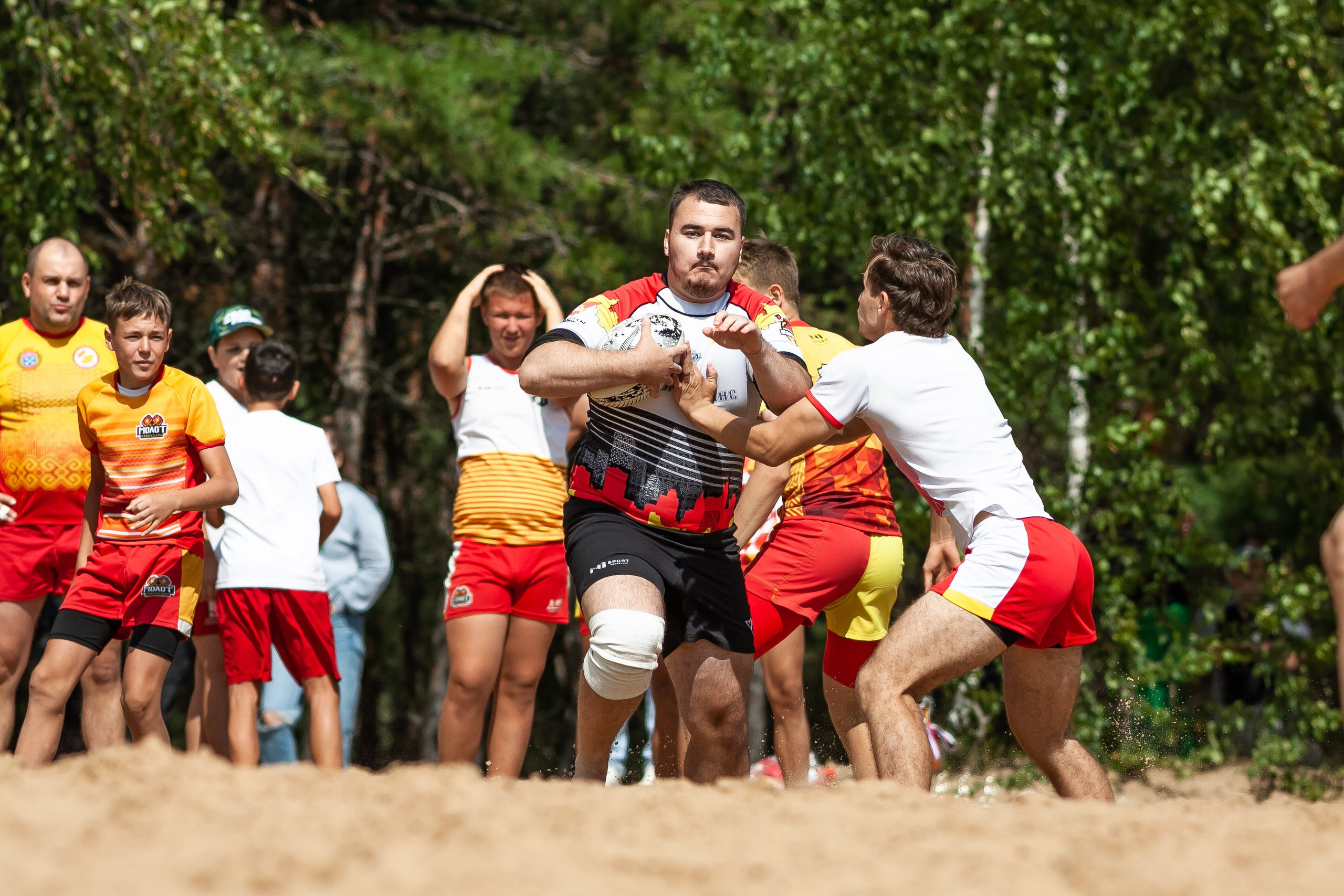 «Кубок «Молота» по пляжному Регби. Фотография