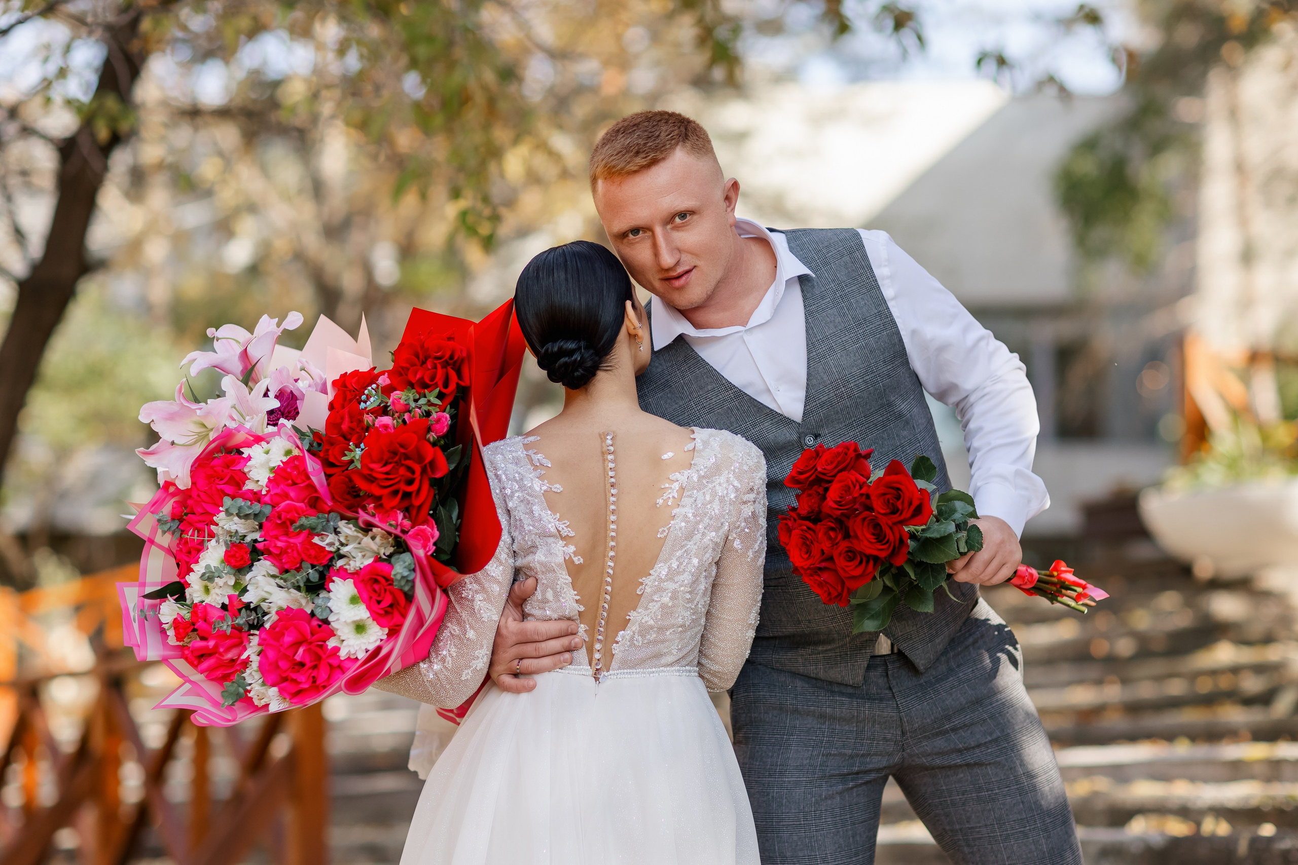 Степан и Алина. Красивая осенняя прогулка. Свадебный фотограф в Хабаровске