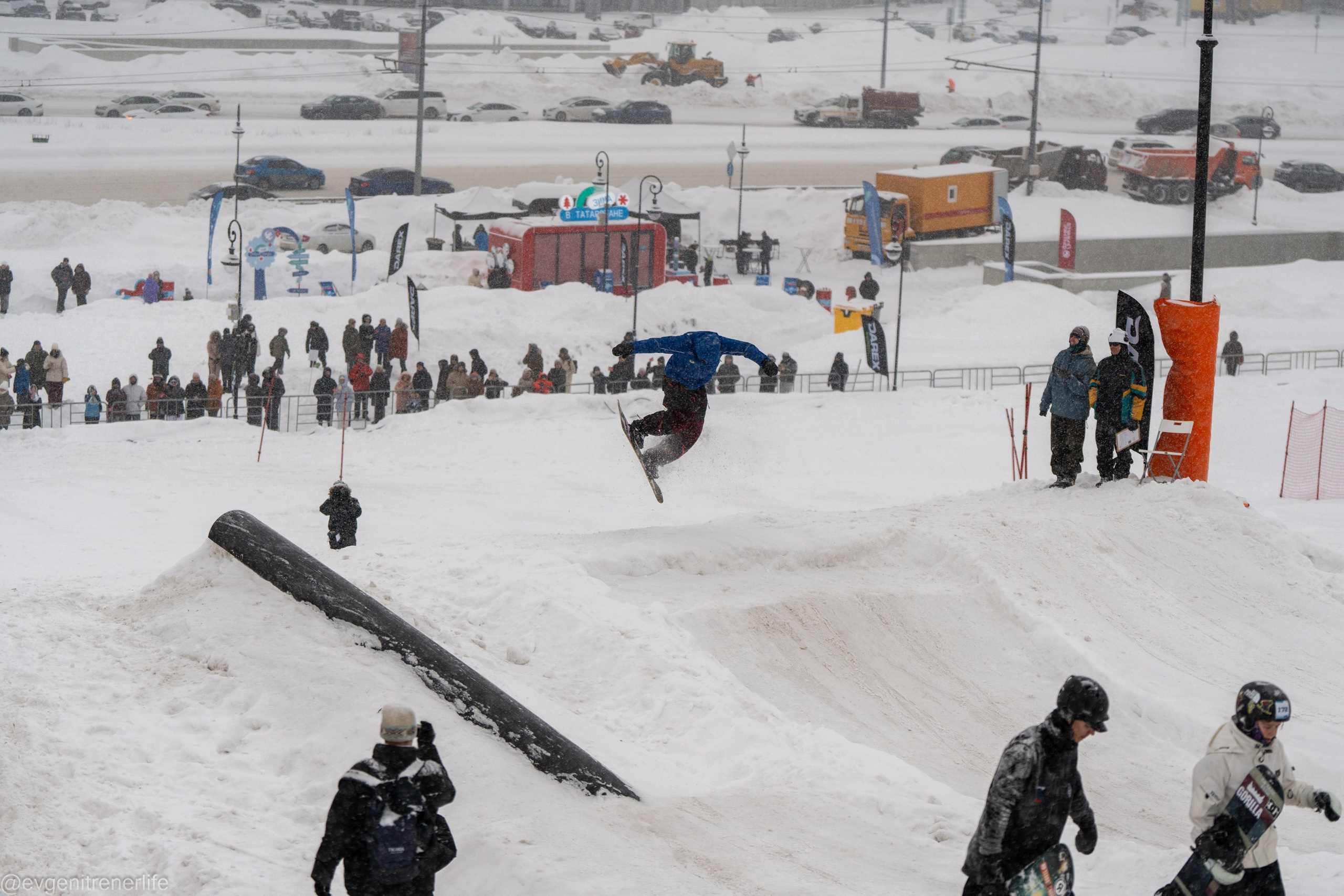 «Крутой спуск у Кремля». г. Казань. 08.02.26. Евгений | Спорт Фото в Татарстане