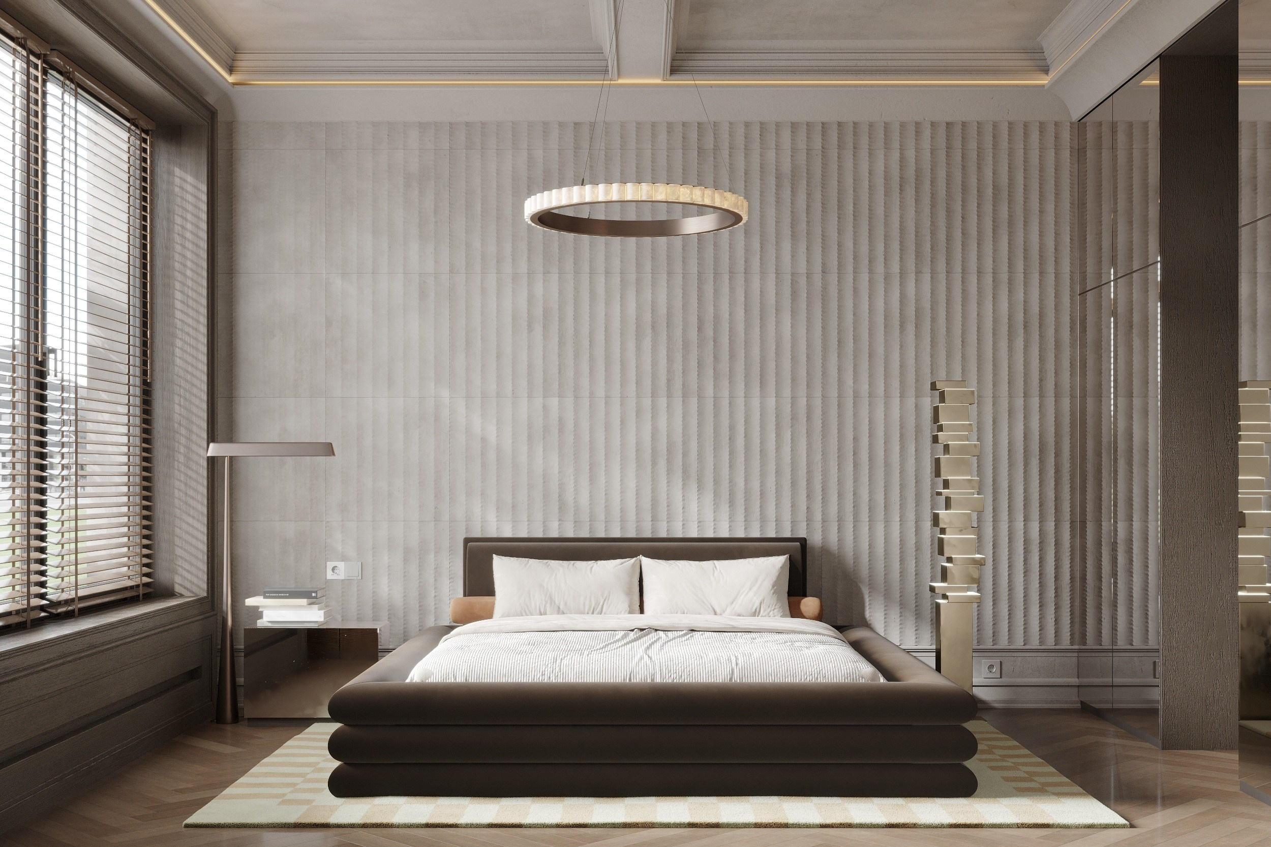 3д визуализация кв. 70 м² г. Москва. Ксения. 3D‑визуализатор