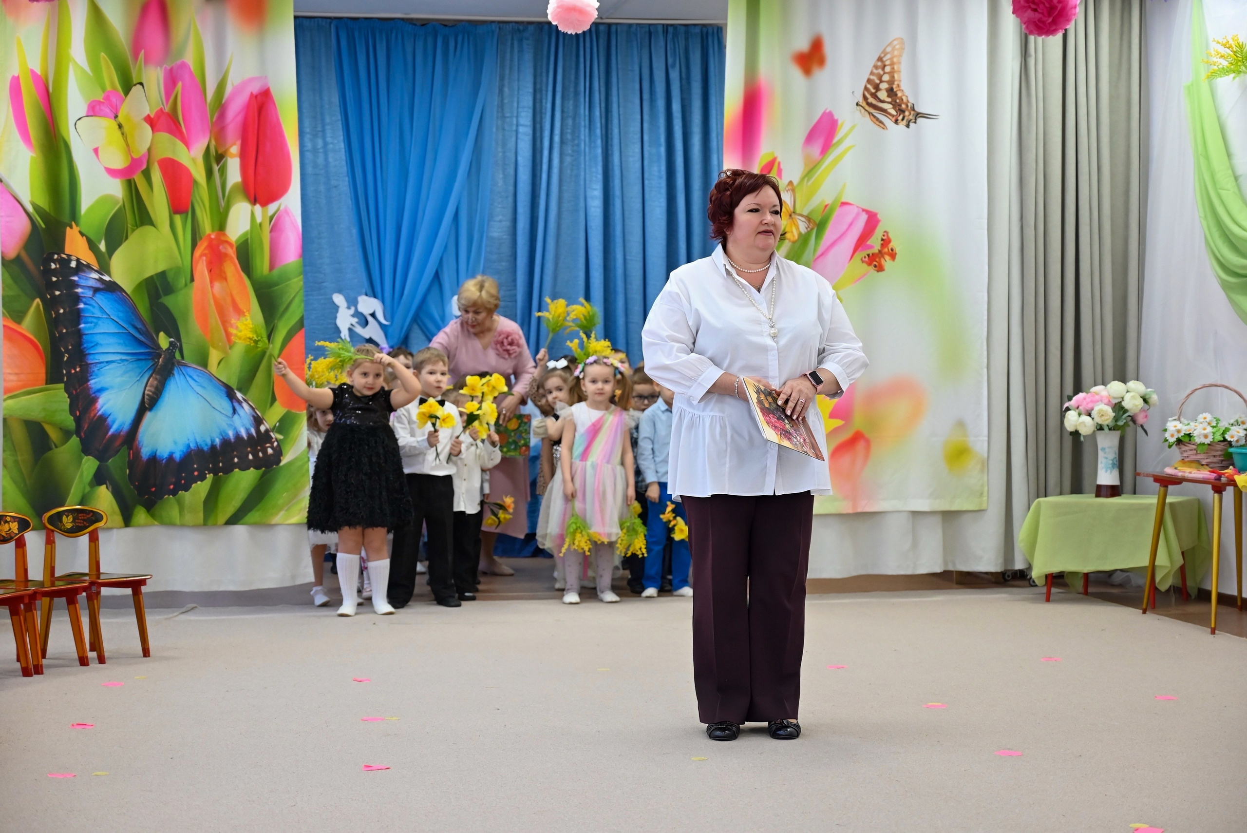 Праздник в группе «Дружная семейка». Семейный и детский фотограф Москва