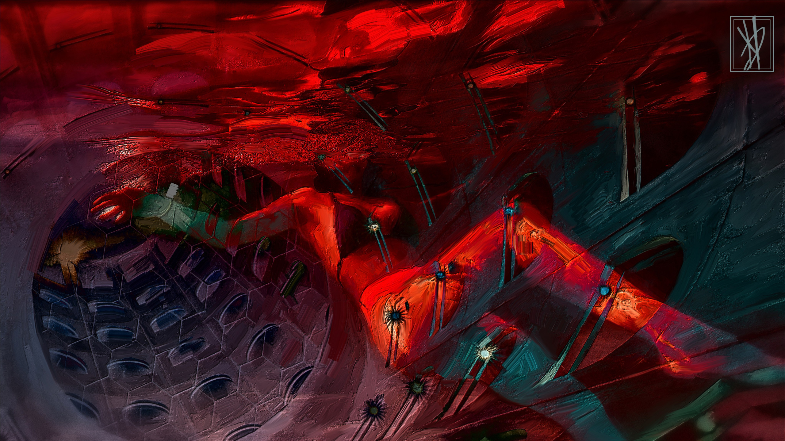 The Crimson Pulse. Yulia Yurchevskaya | Art Director & Visual Visionary
