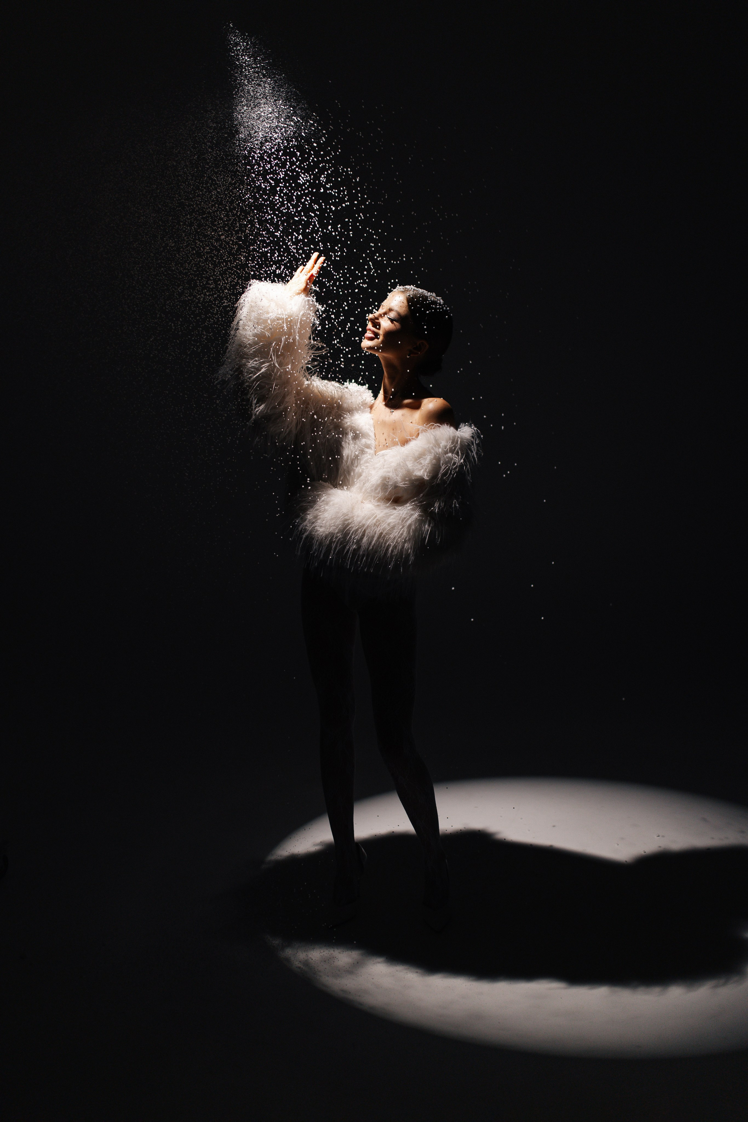 Вика/Снег. Брысина Алёна/ фотограф Петрозаводск, Карелия