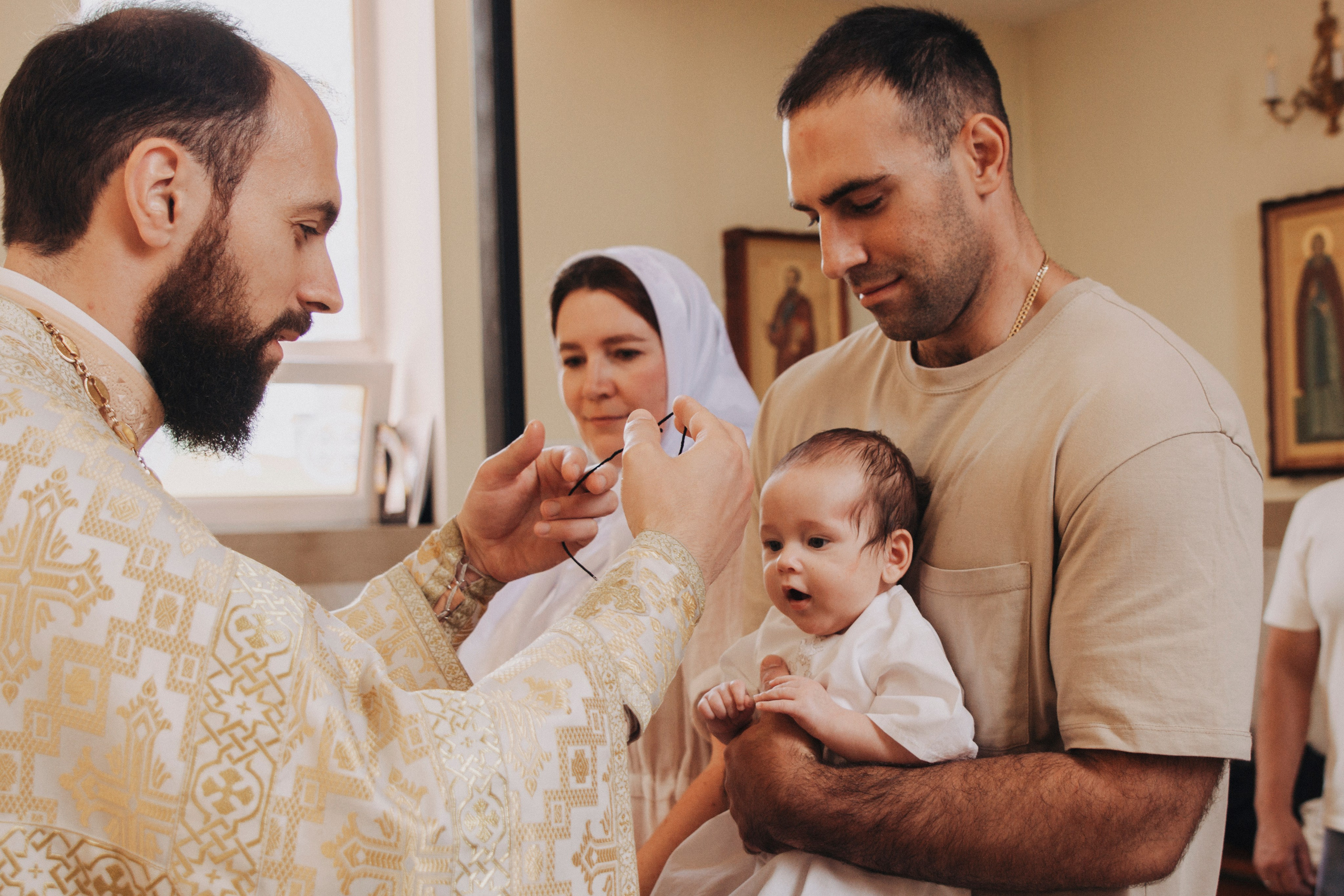 Таинство крещения. Фотограф в Белгороде Анастасия Богунова