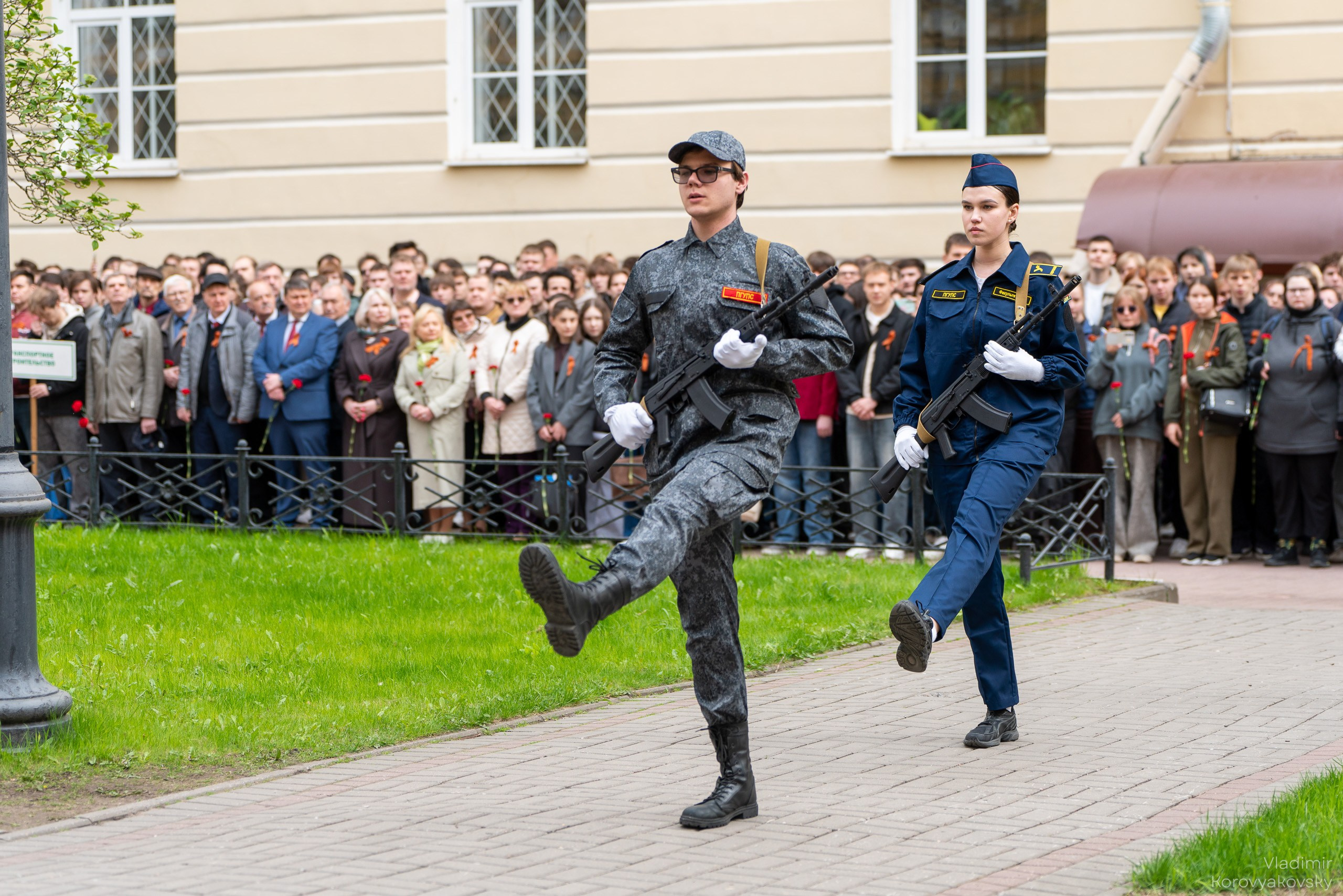 Мероприятия ко Дню Победы. Фотограф Владимир Коровяковский