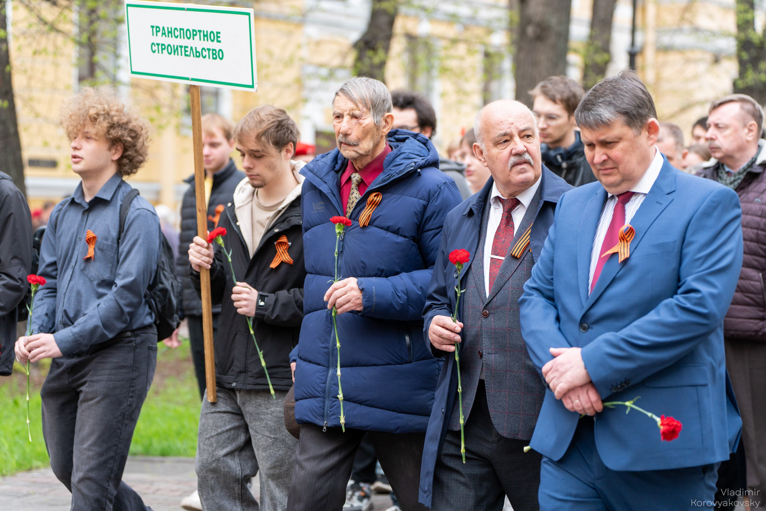 Мероприятия ко Дню Победы. Фотограф Владимир Коровяковский