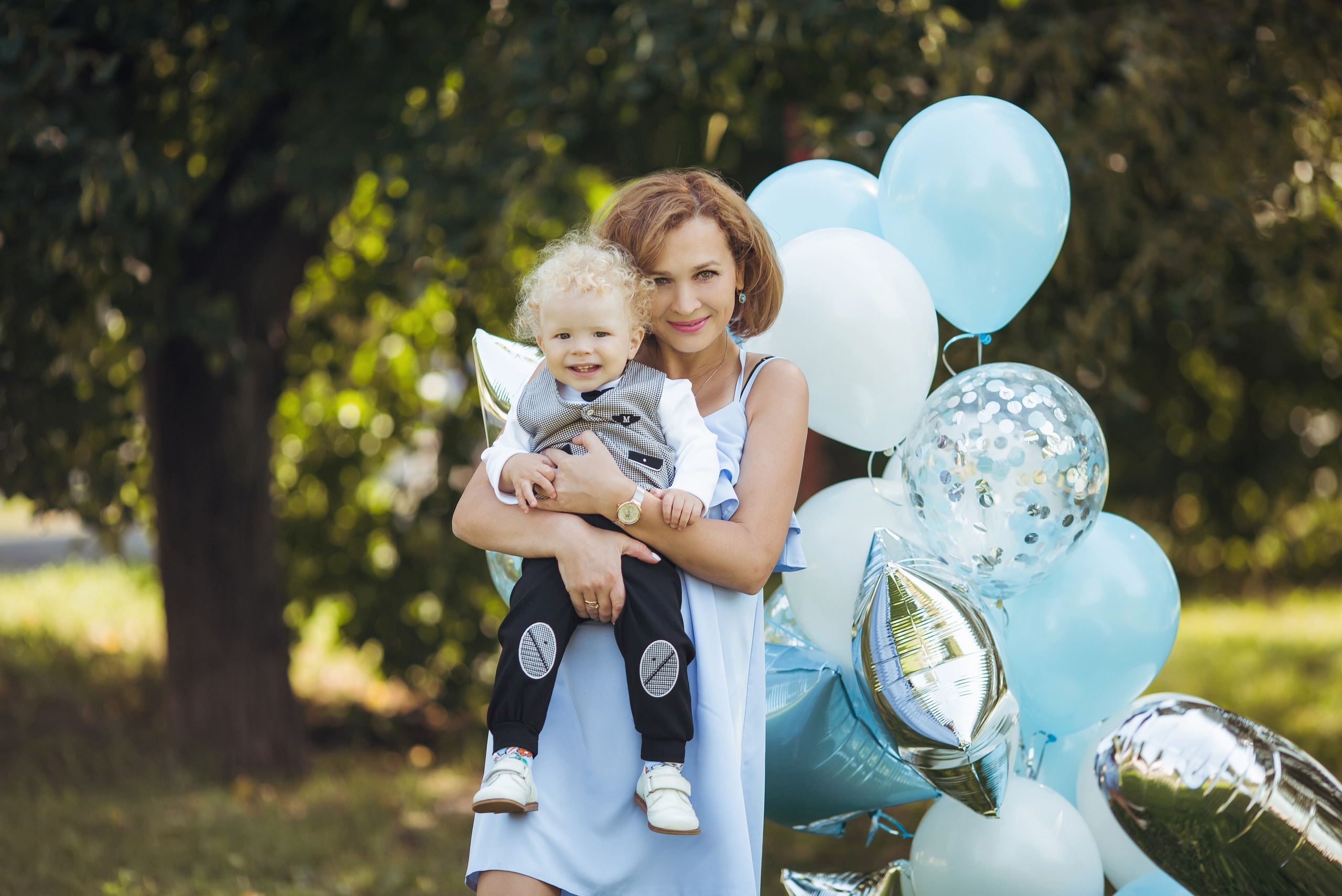 Годик Сереженьке. Фотограф на Крещение, семейный фотограф в Москве