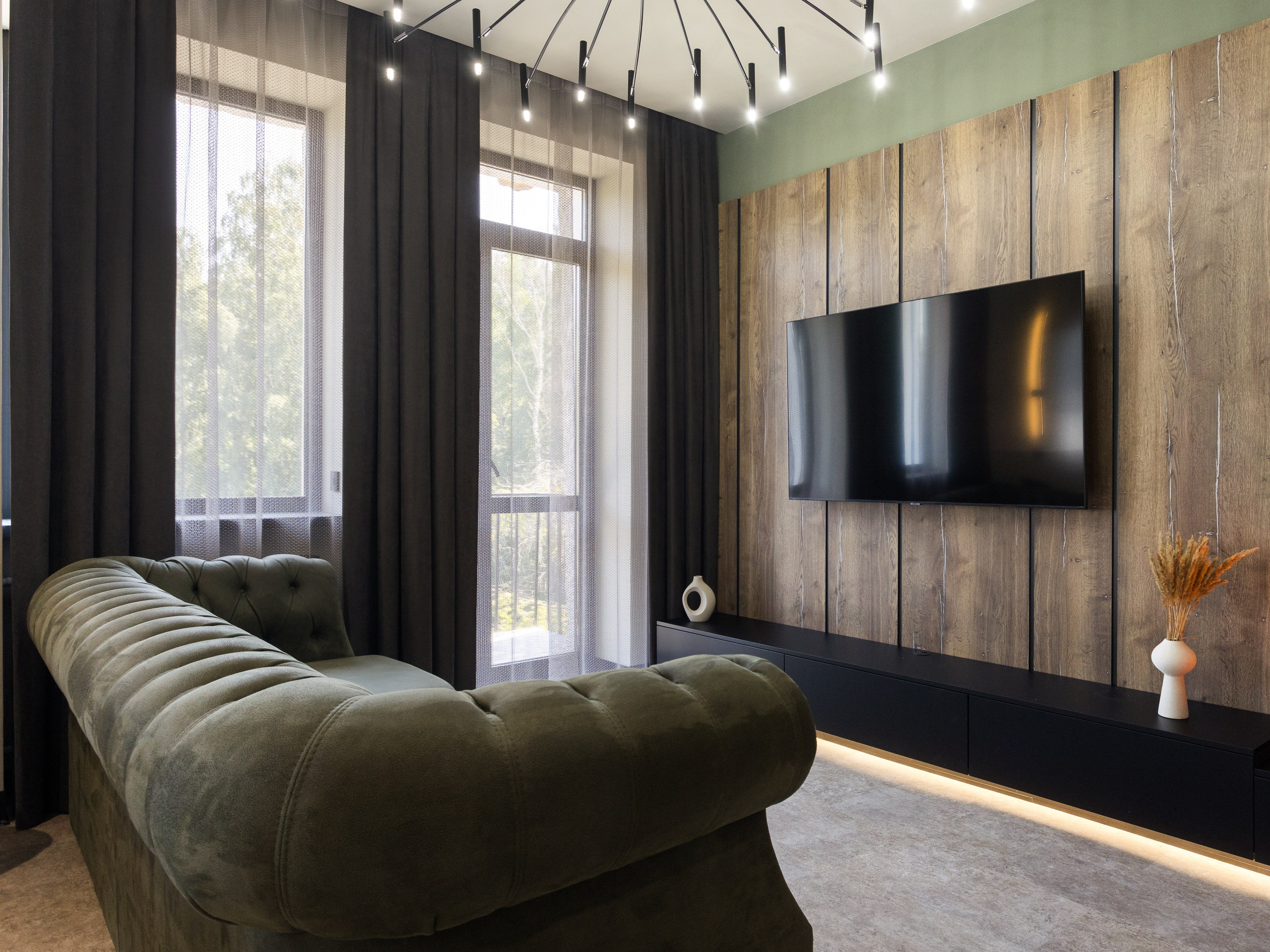 2к квартира в Академгородке. Интерьерный фотограф в Новосибирске