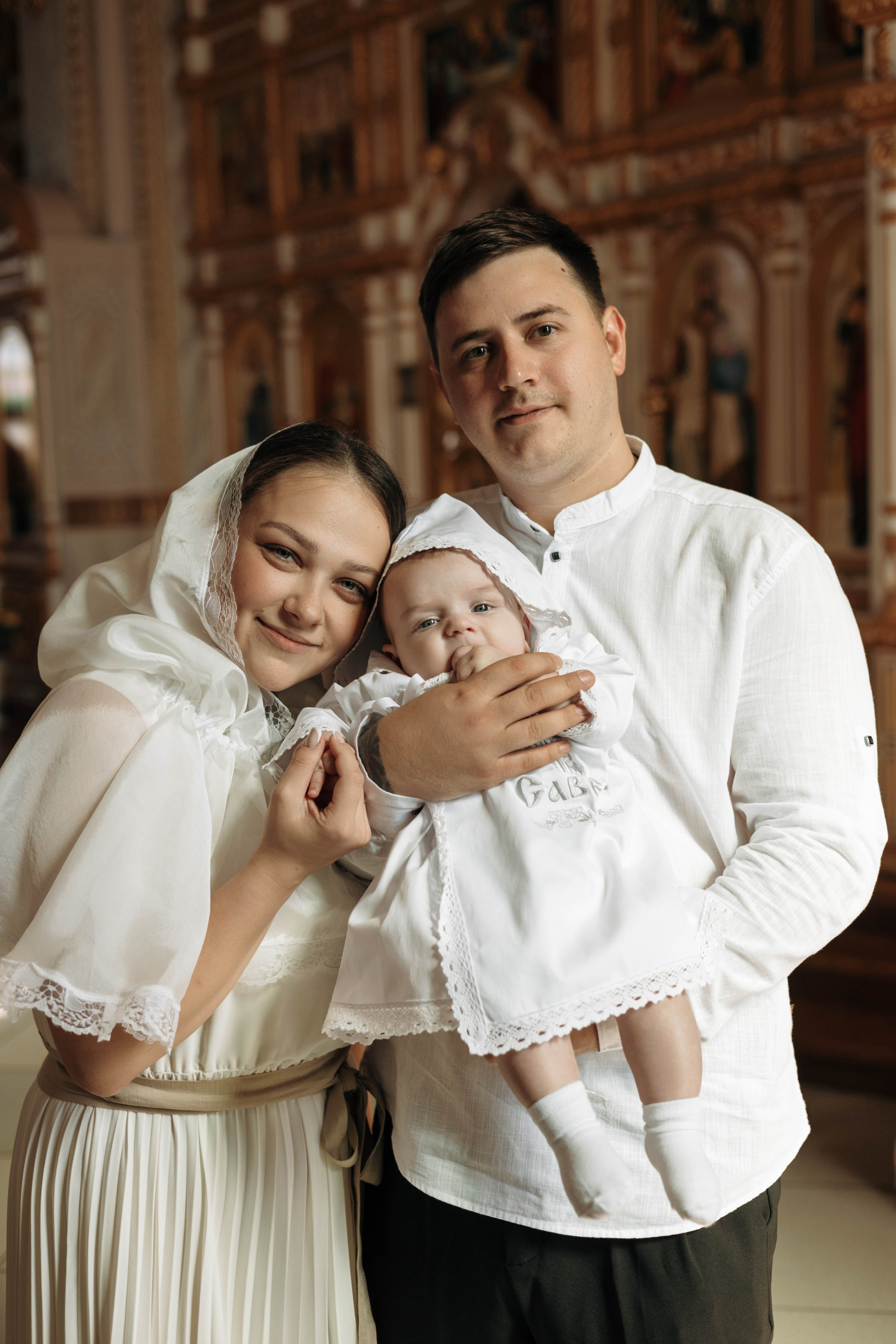 Таинство Крещения Савелия. Фотограф Сальск Катерина