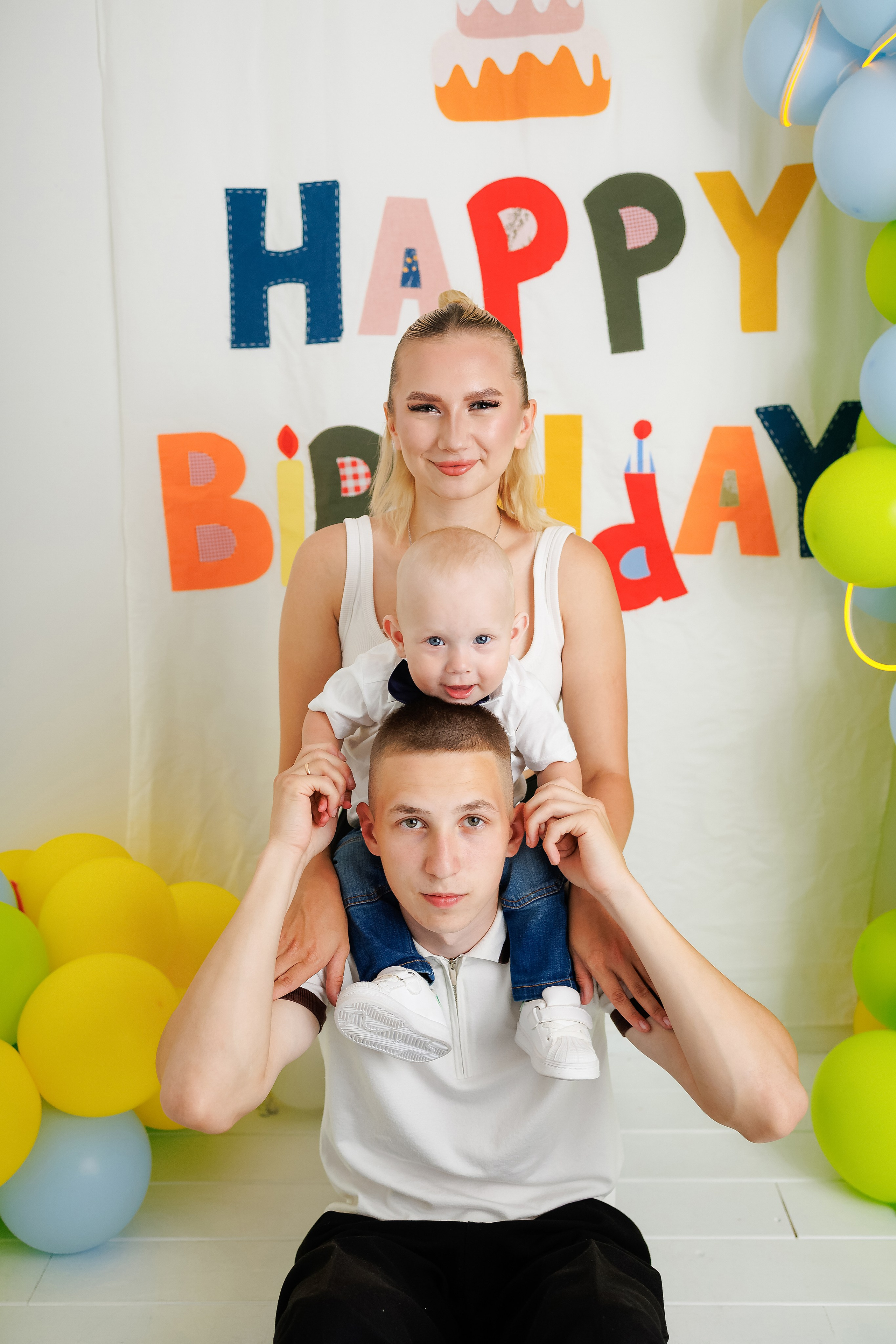 Давиду 1 годик. Фотограф новорожденный малышей Новосибирск