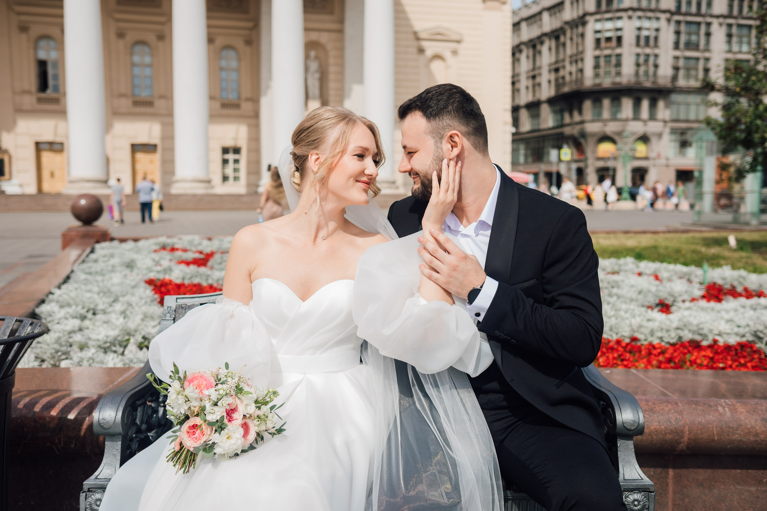Катя и Салим, особняк Спиридонова. Свадебный и семейный фотограф в Москве Евгения Лисина