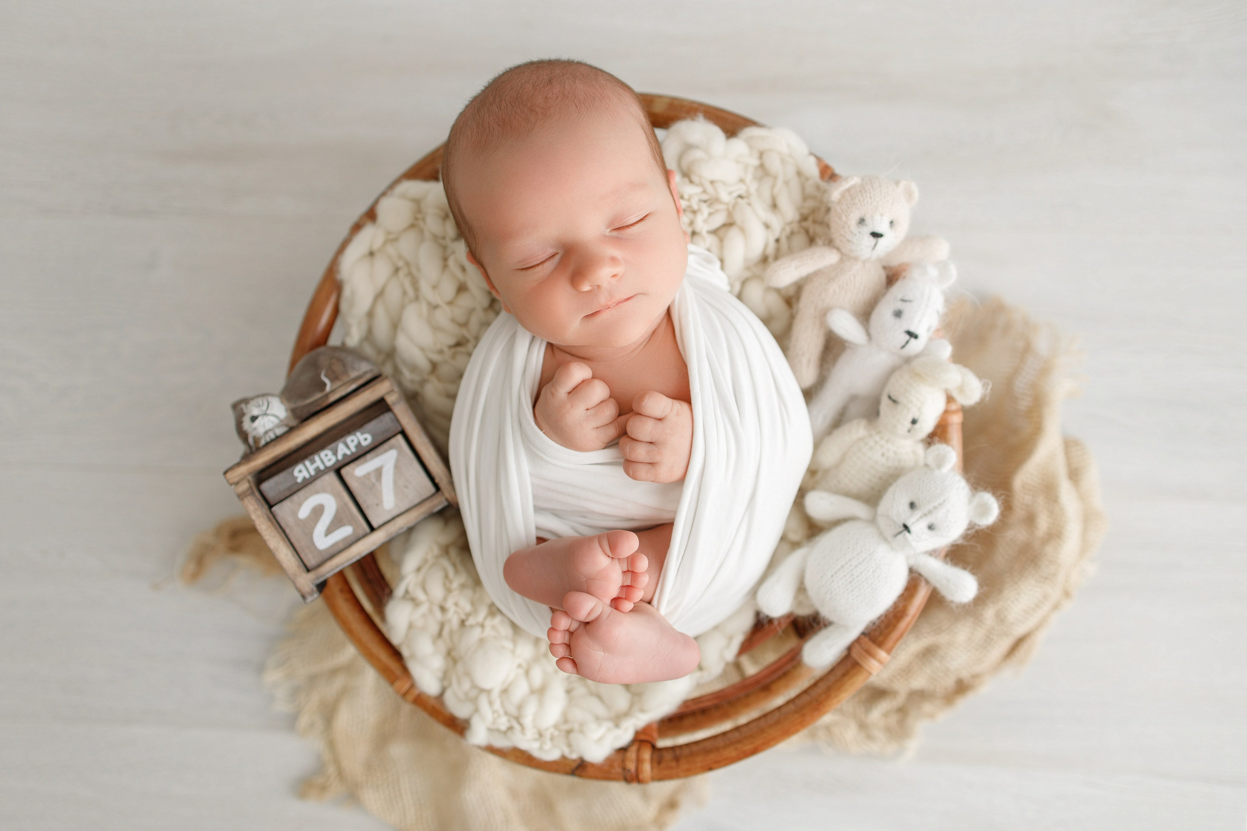 Новорождённые. Фотограф новорождённых в Москве и МО