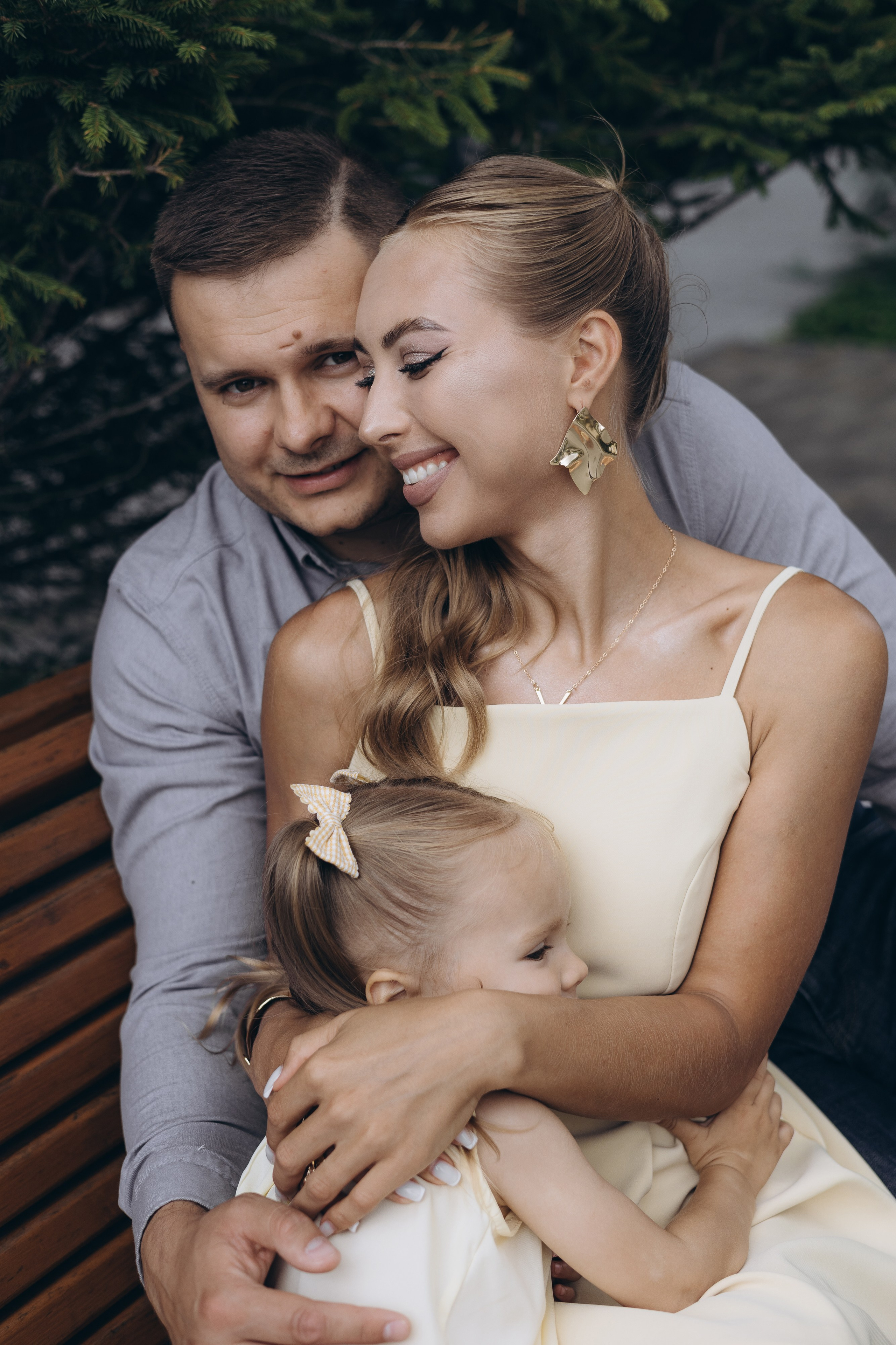 Кристина, Сергей и Лера. Свадебный и семейный фотограф в Новосибирске Дарья Кель