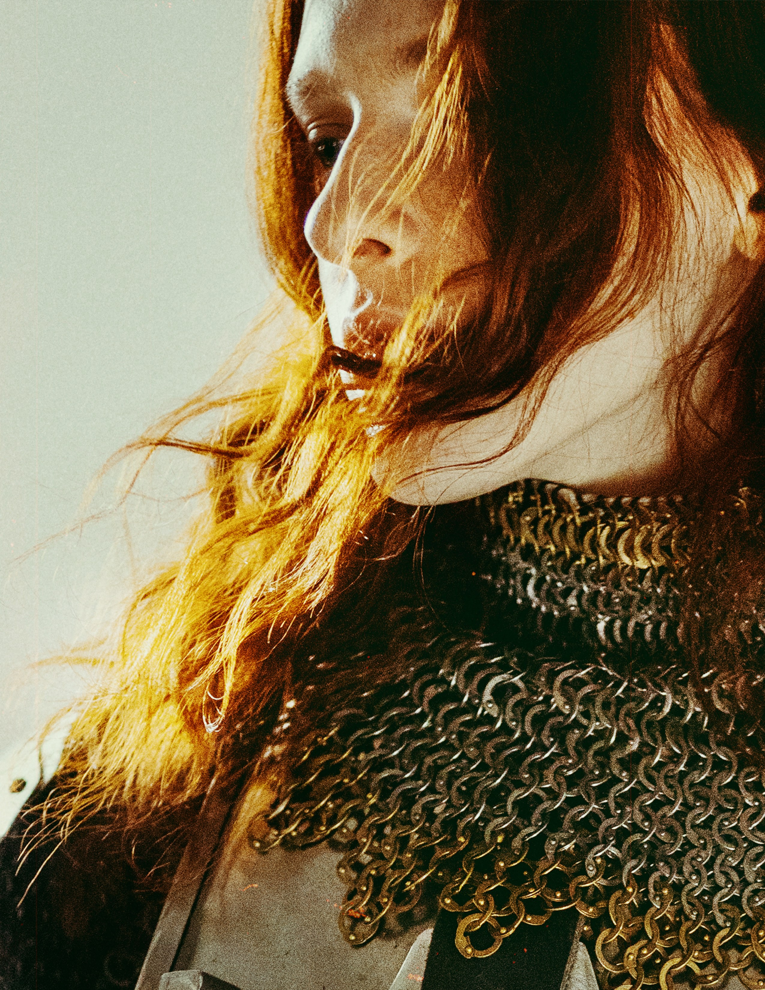 Леди рыцарь — фотосессия в Выборге