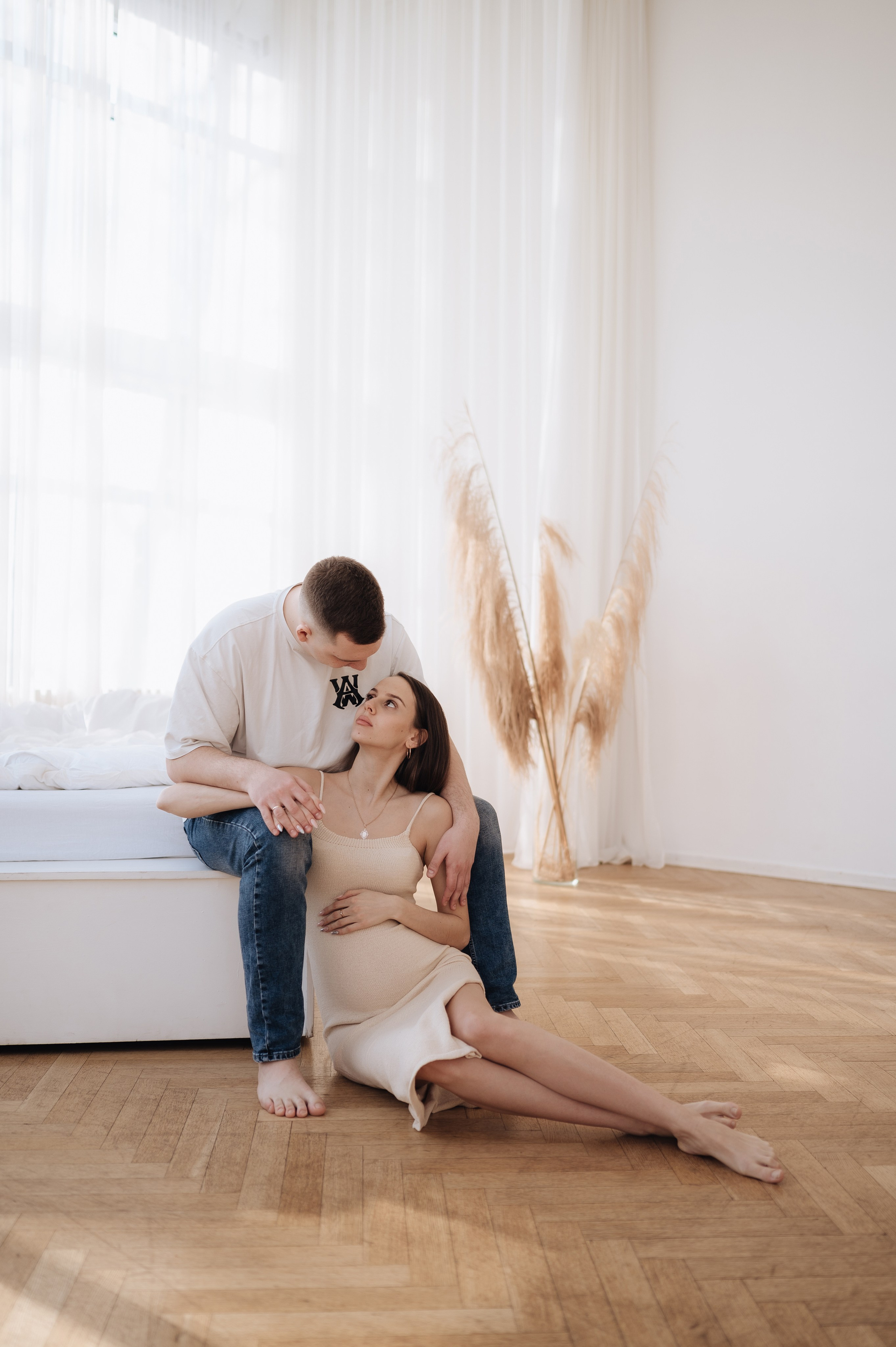 Фотосессия беременности Ромы и Кати. Фотограф в Москве и Московской области Таня Яблочкина