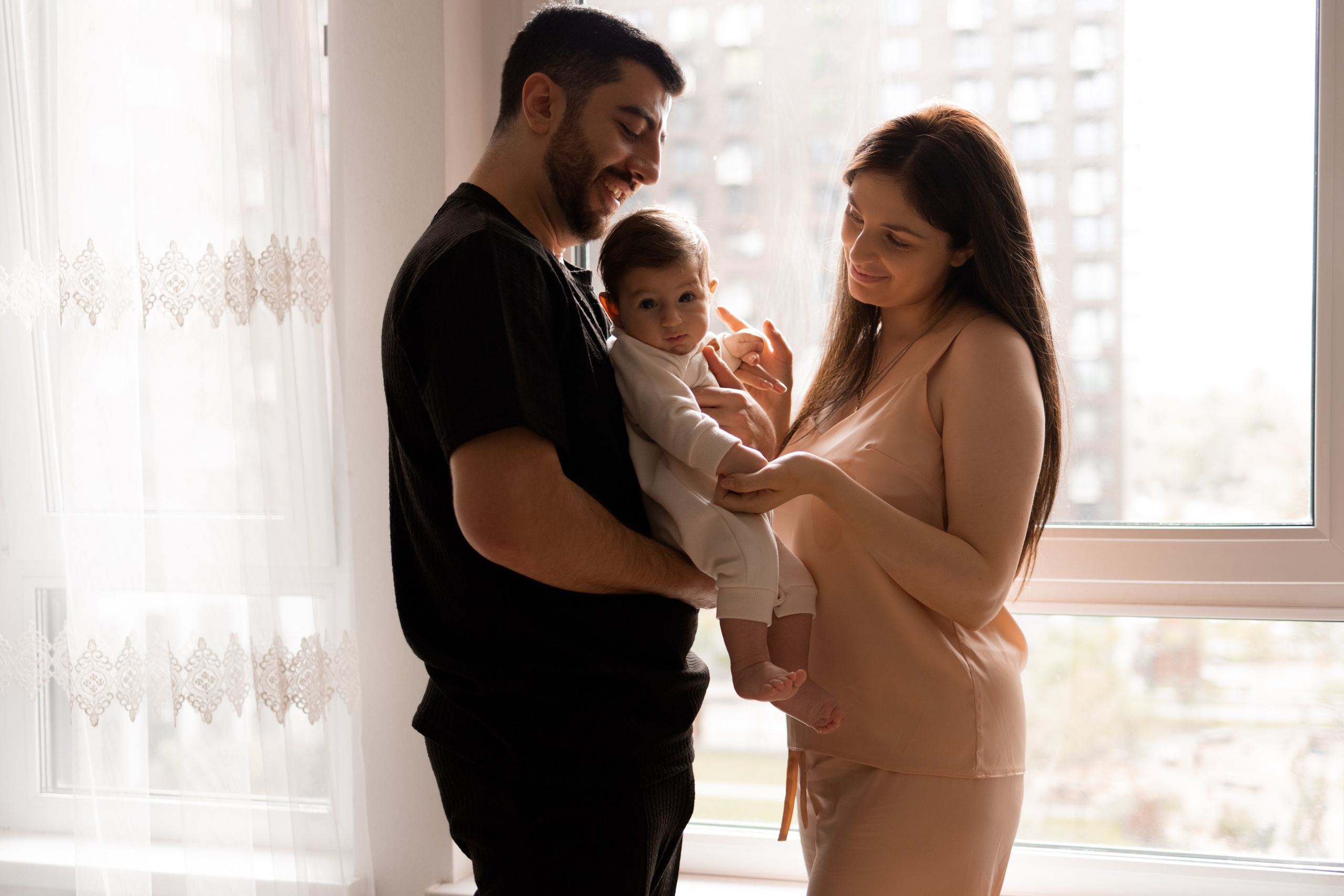 Артур, Лика, Давид. Фотограф беременности и материнства в Москве Мария Менендес-Гонсалес