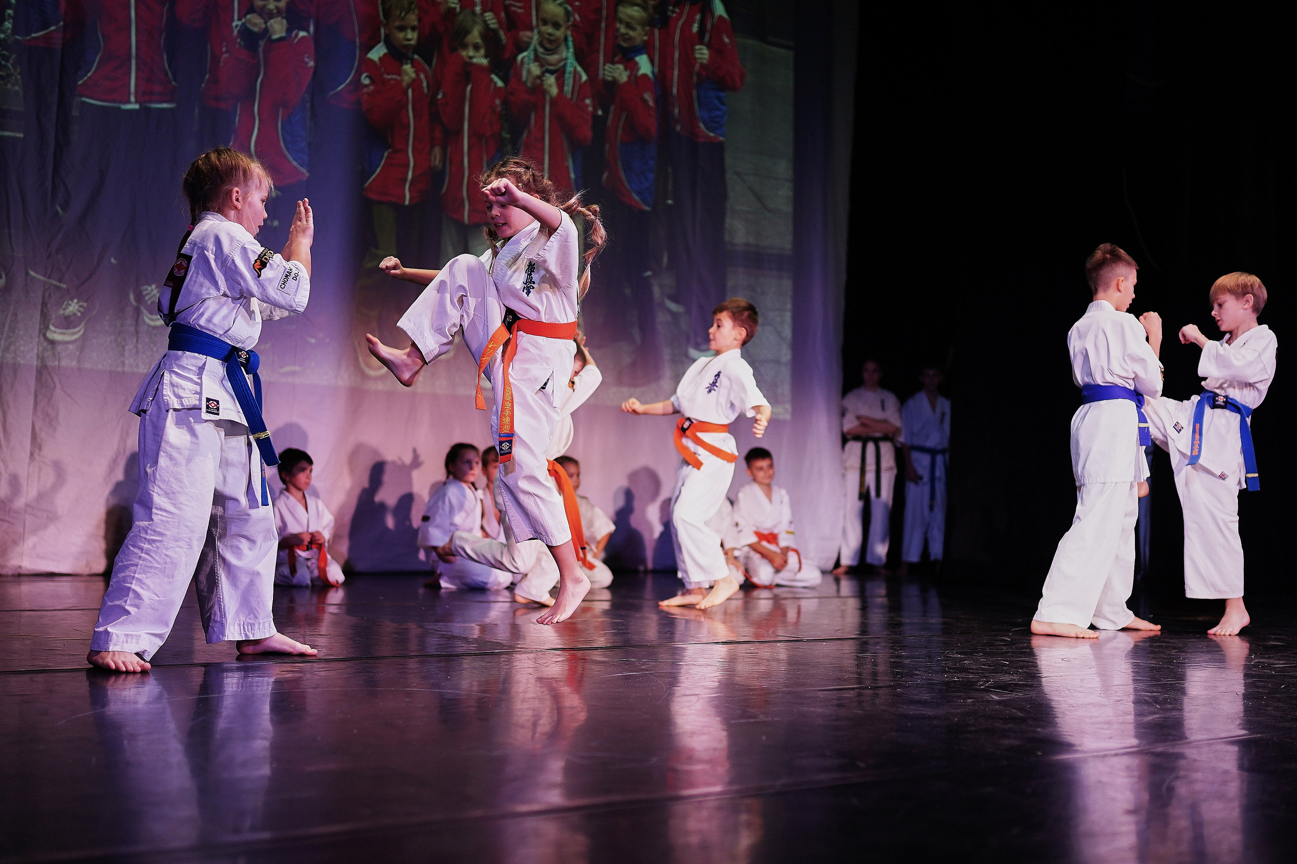 Репортаж награждения по дисциплине киокушин каратэ. Репортажный фотограф Ирина Курманаева