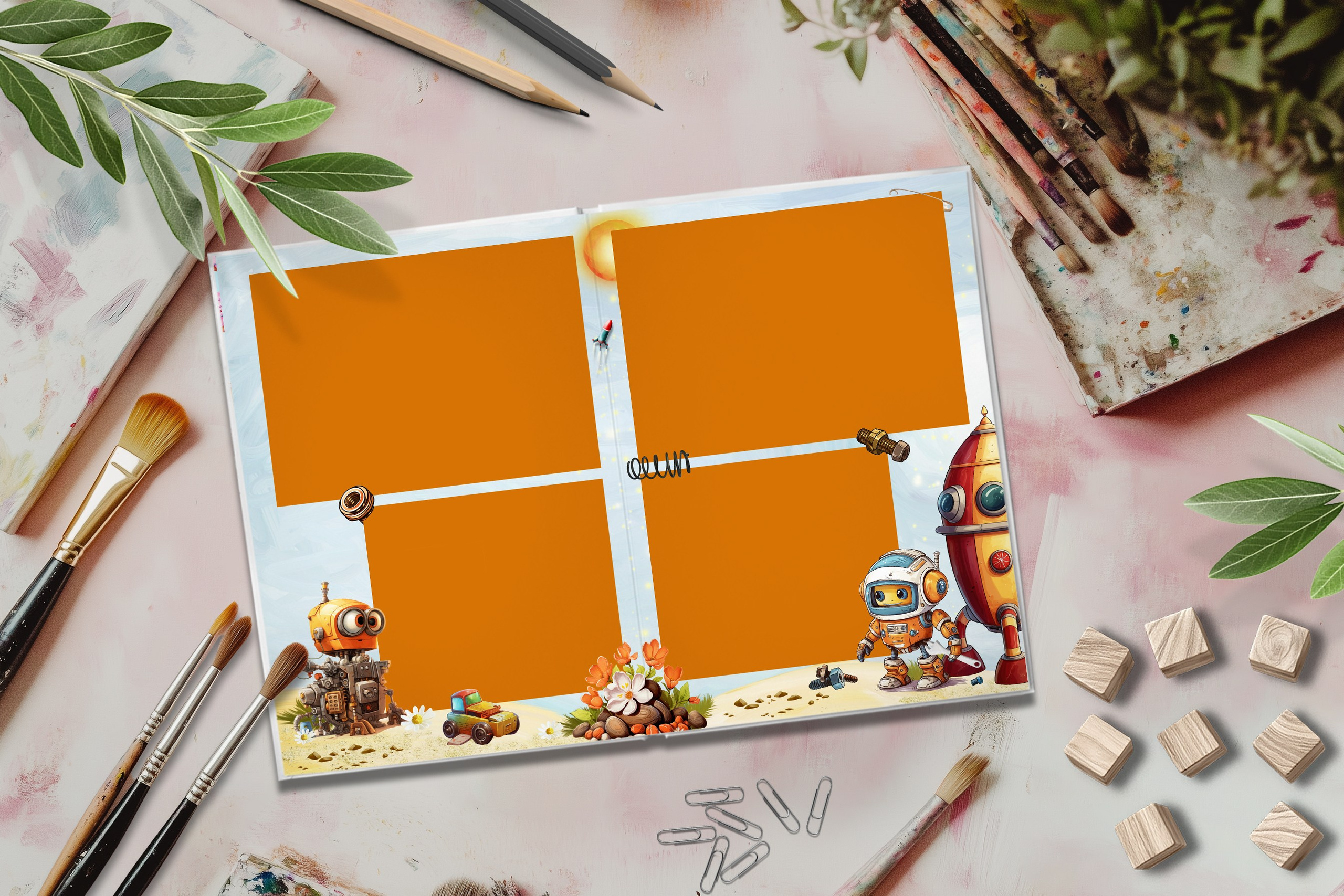 Дизайн Роботы. Выпускные альбомы в Подольске Москве и МО