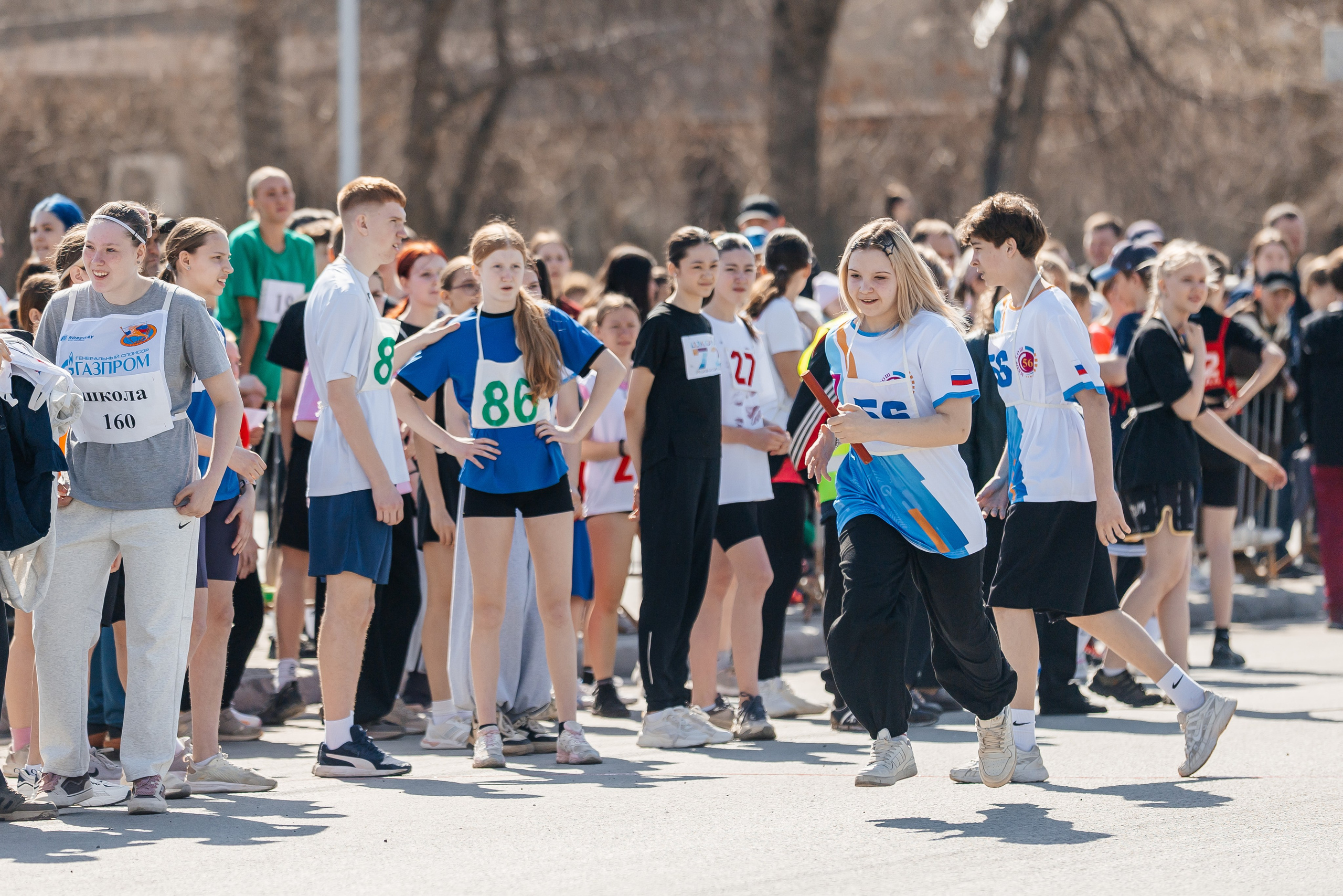 Легкоатлетическая эстафета памяти сибиряков-гвардейцев. Фотограф в Новосибирске Сергей Белов