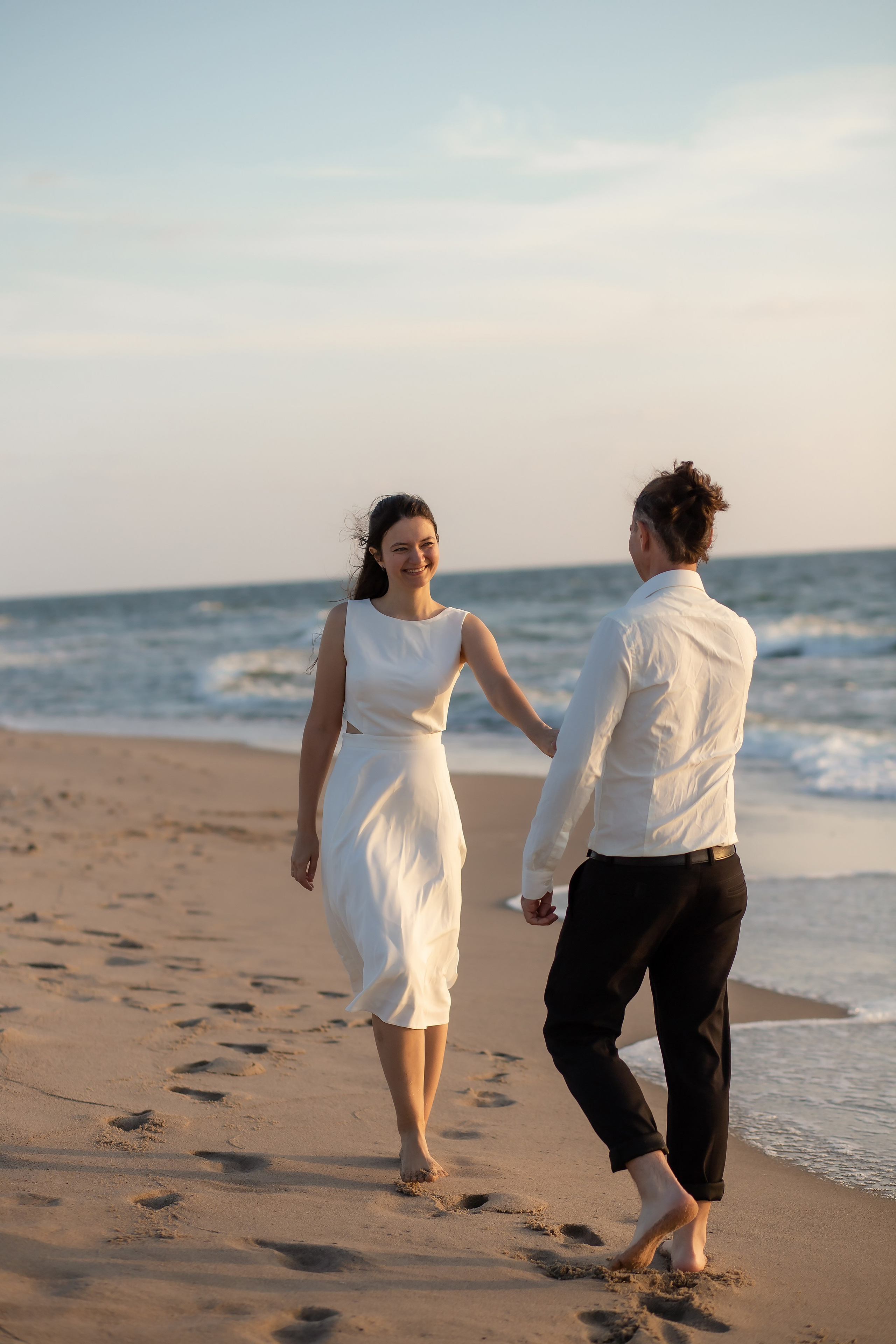 Ирина и Данил. Закат. Фотограф в Калининграде Решетникова Алина