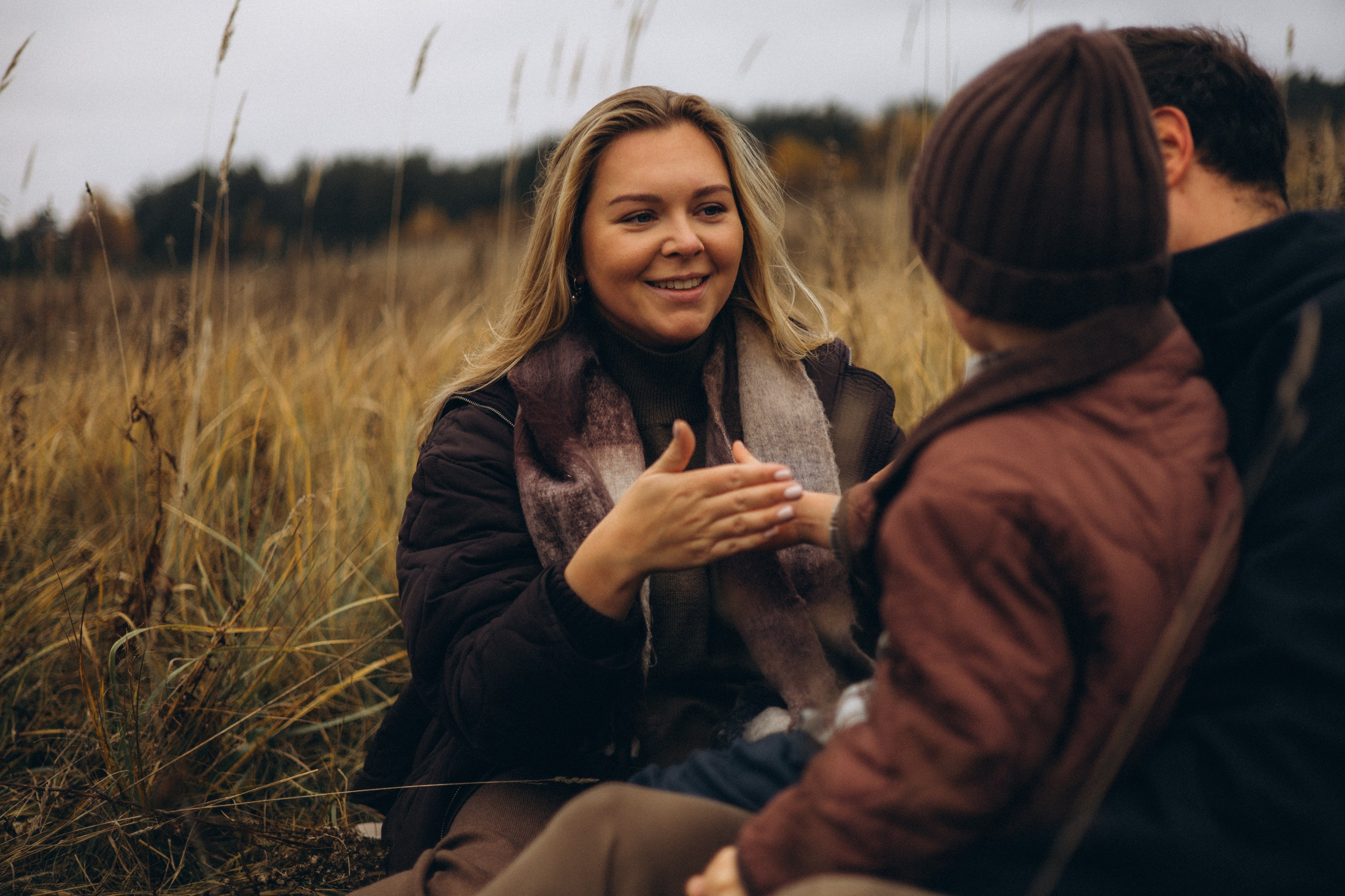Саша, Влад и Паша. Колтушские высоты. Главная