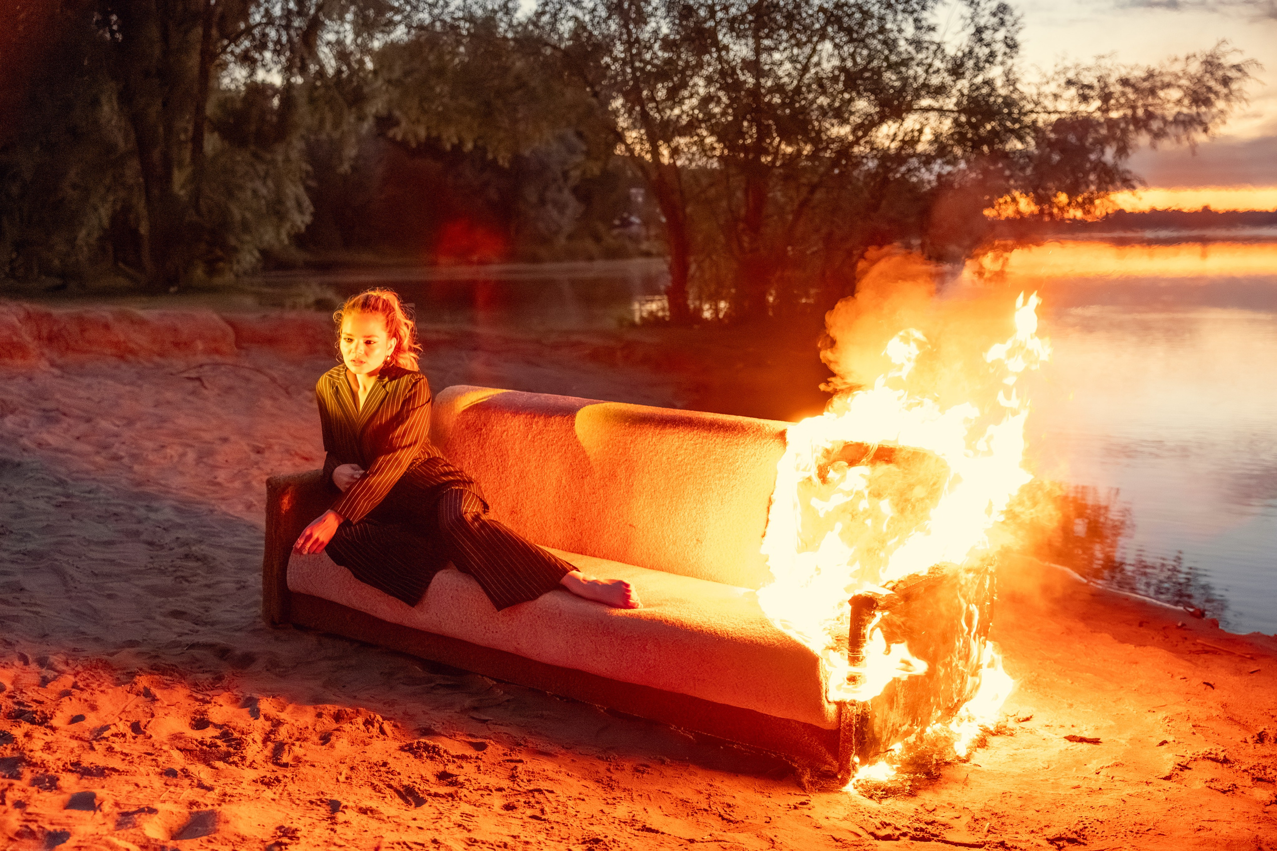 Огненная фотосессия. Фотограф в Казани Ольга Яшина