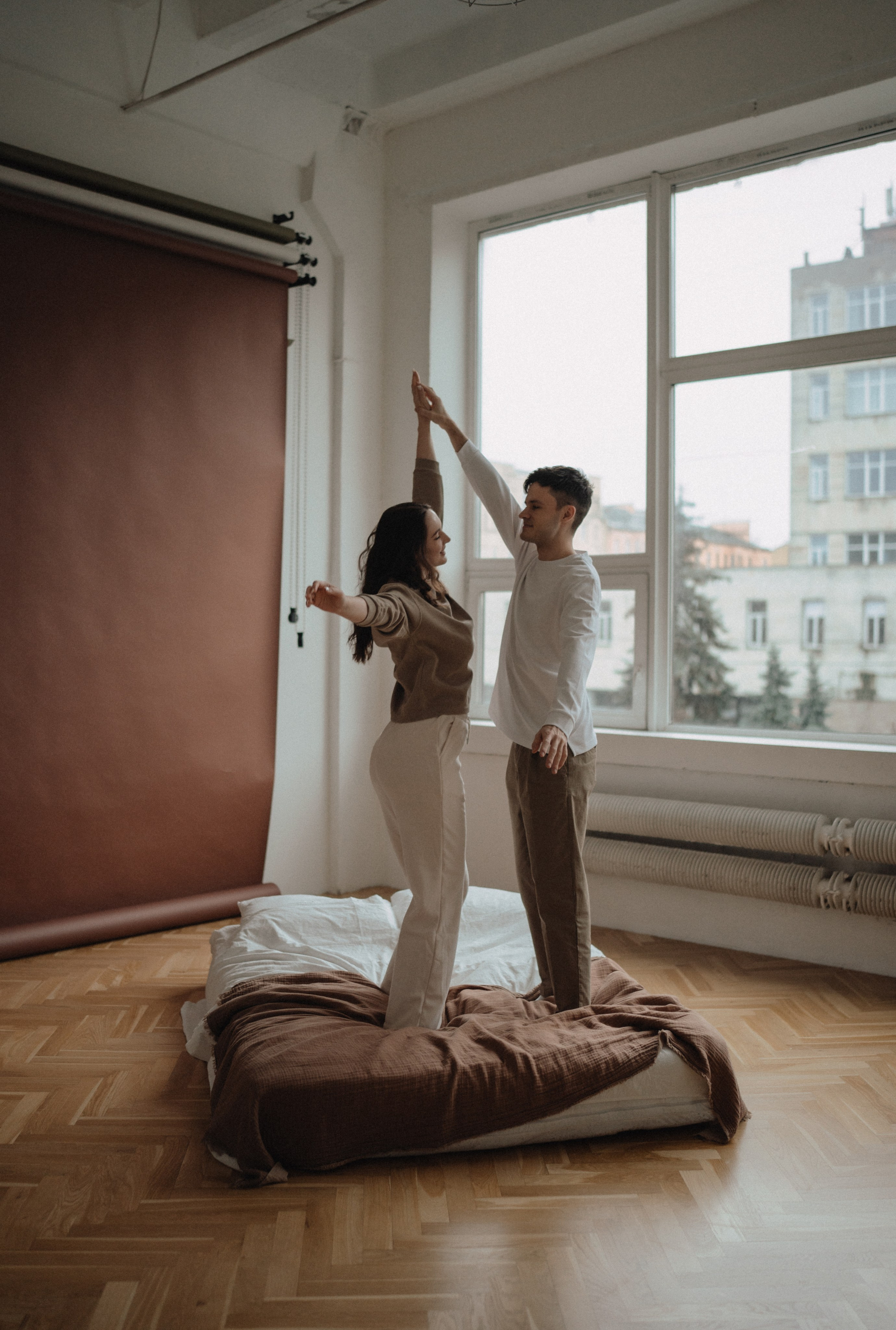 Парная фотосессия в студии. Федосова Елизавета - фотограф Санкт-Петербург.