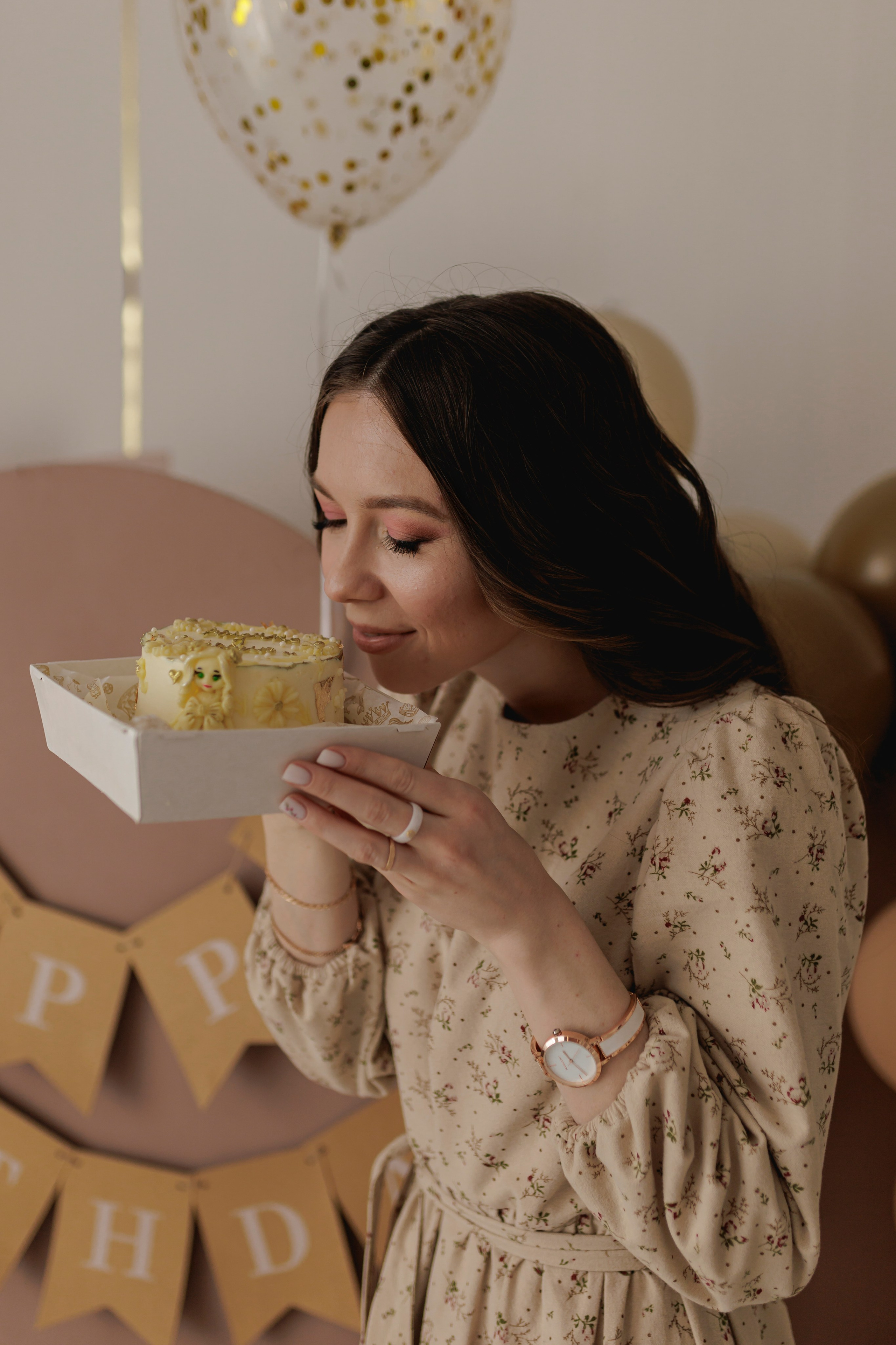 Сьемка годика для Анечки. Семейный и детский фотограф в Рязани Васюгова Мария