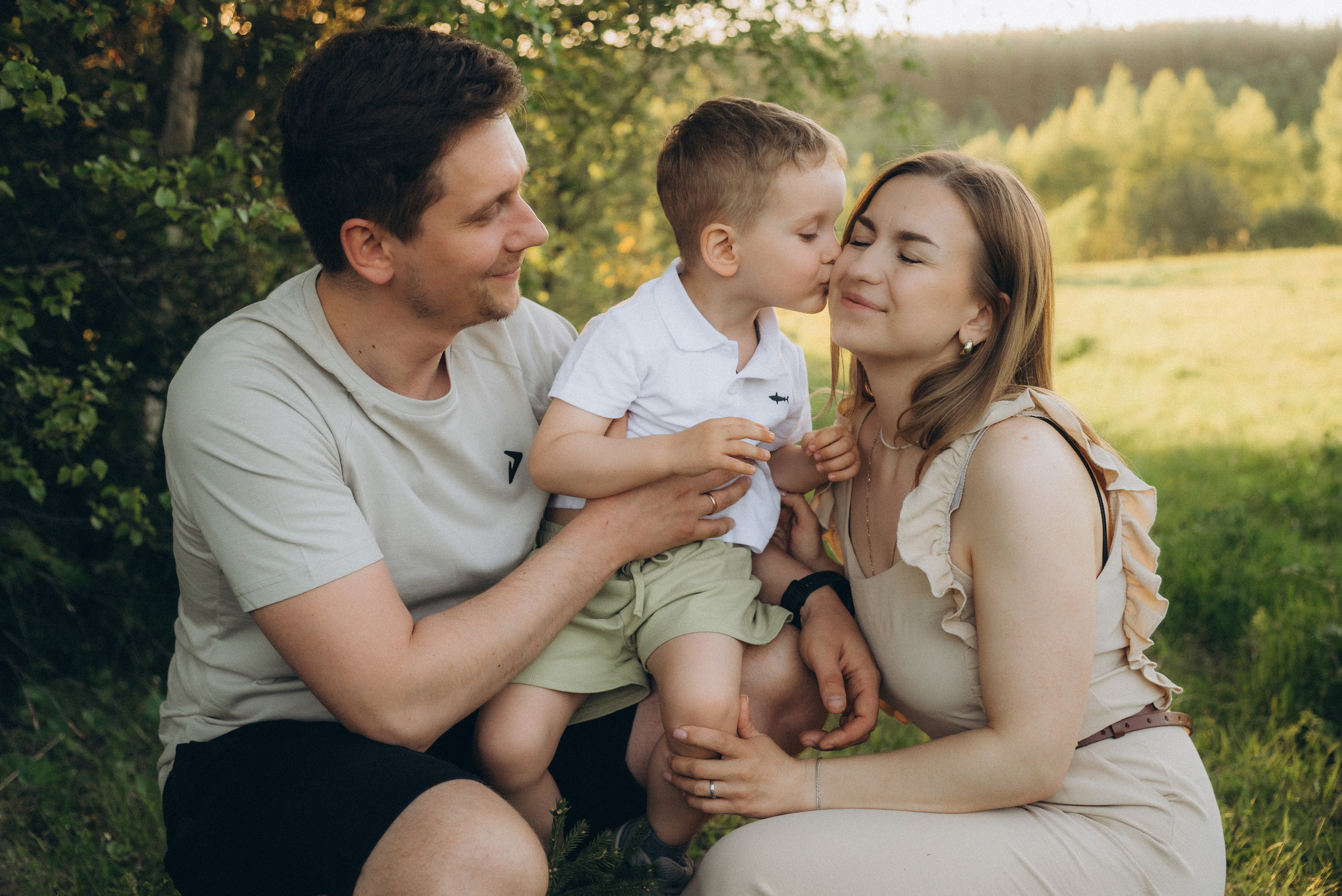 Денис, Тоня и Максим. Суханова Регина Фотограф Сергиев Посад