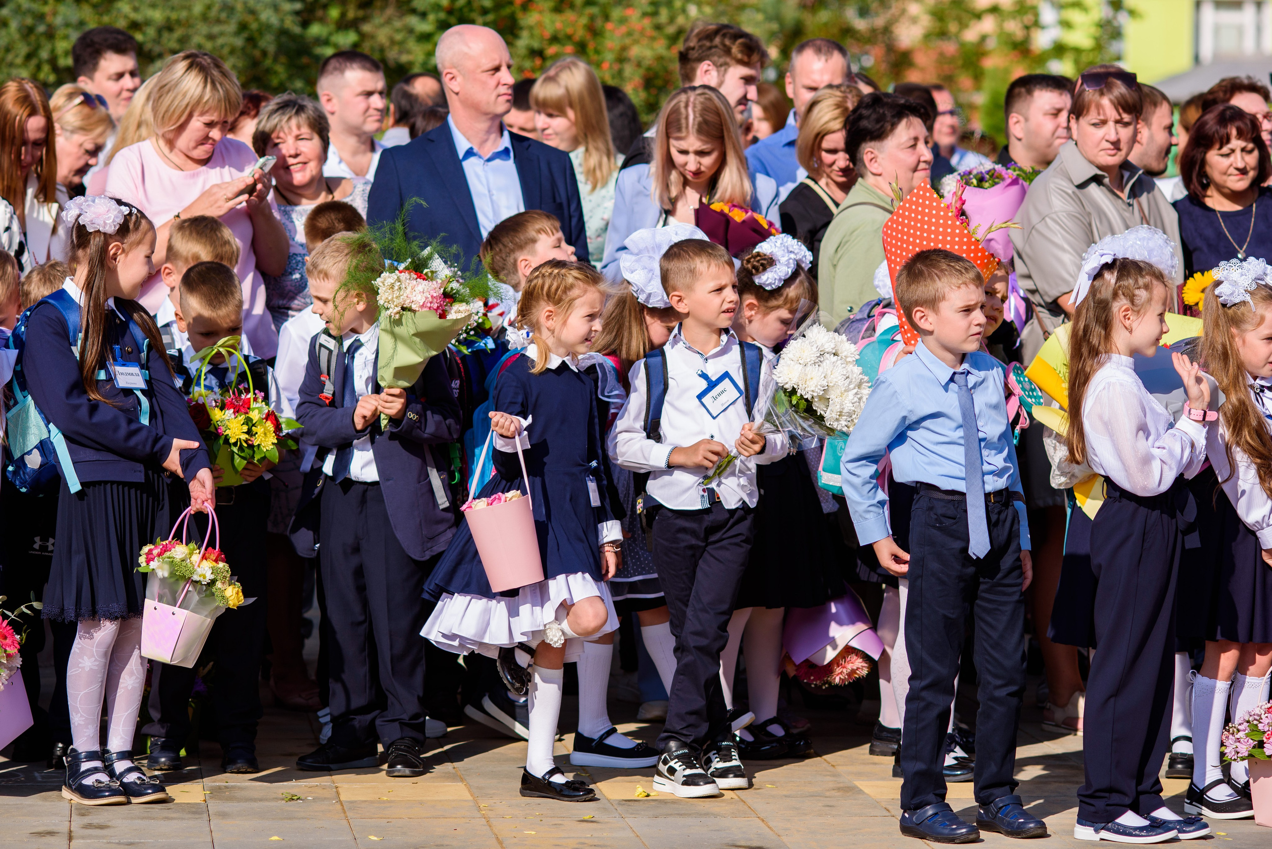1-е сентября 2023. Фотограф Юлия Попова