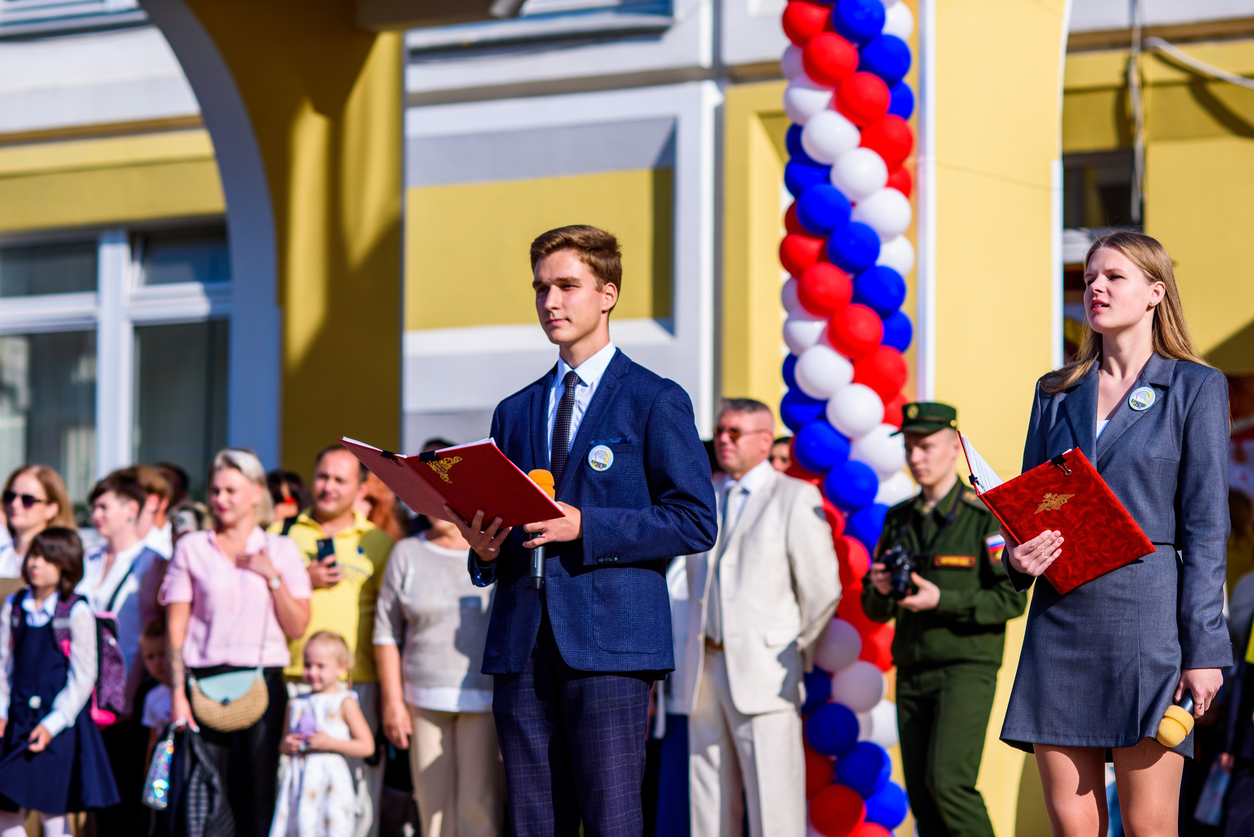 1-е сентября 2023. Фотограф Юлия Попова