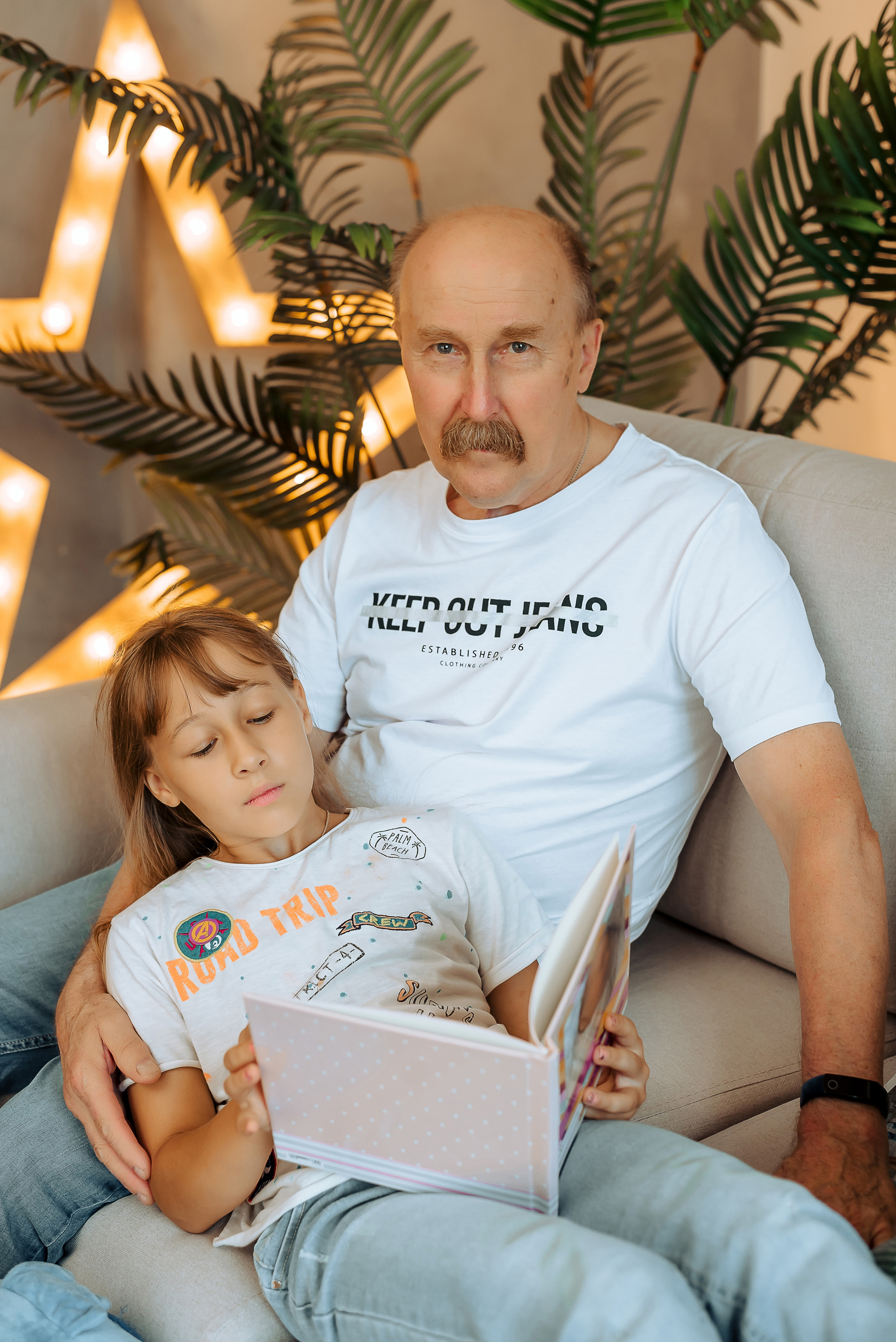 Наталья с папой и дочкой Машей. Фотограф в Екатеринбурге Юлия Бондарева