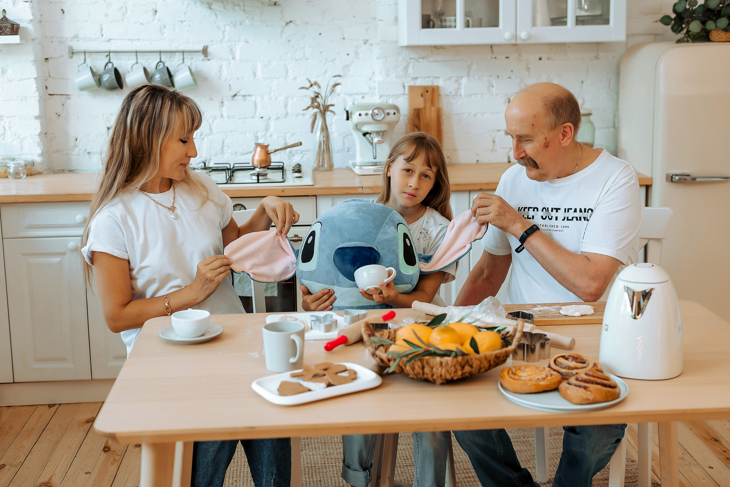 Наталья с папой и дочкой Машей. Фотограф в Екатеринбурге Юлия Бондарева
