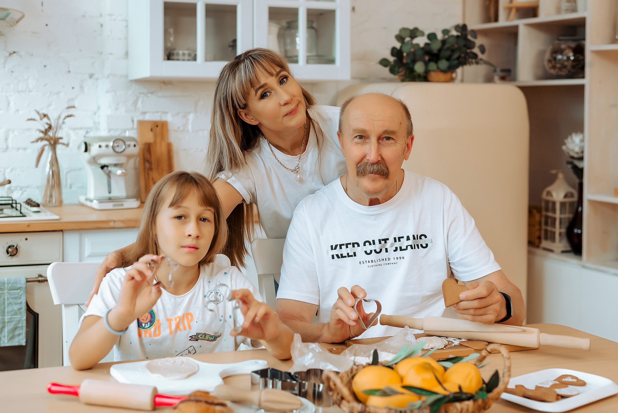 Наталья с папой и дочкой Машей. Фотограф в Екатеринбурге Юлия Бондарева