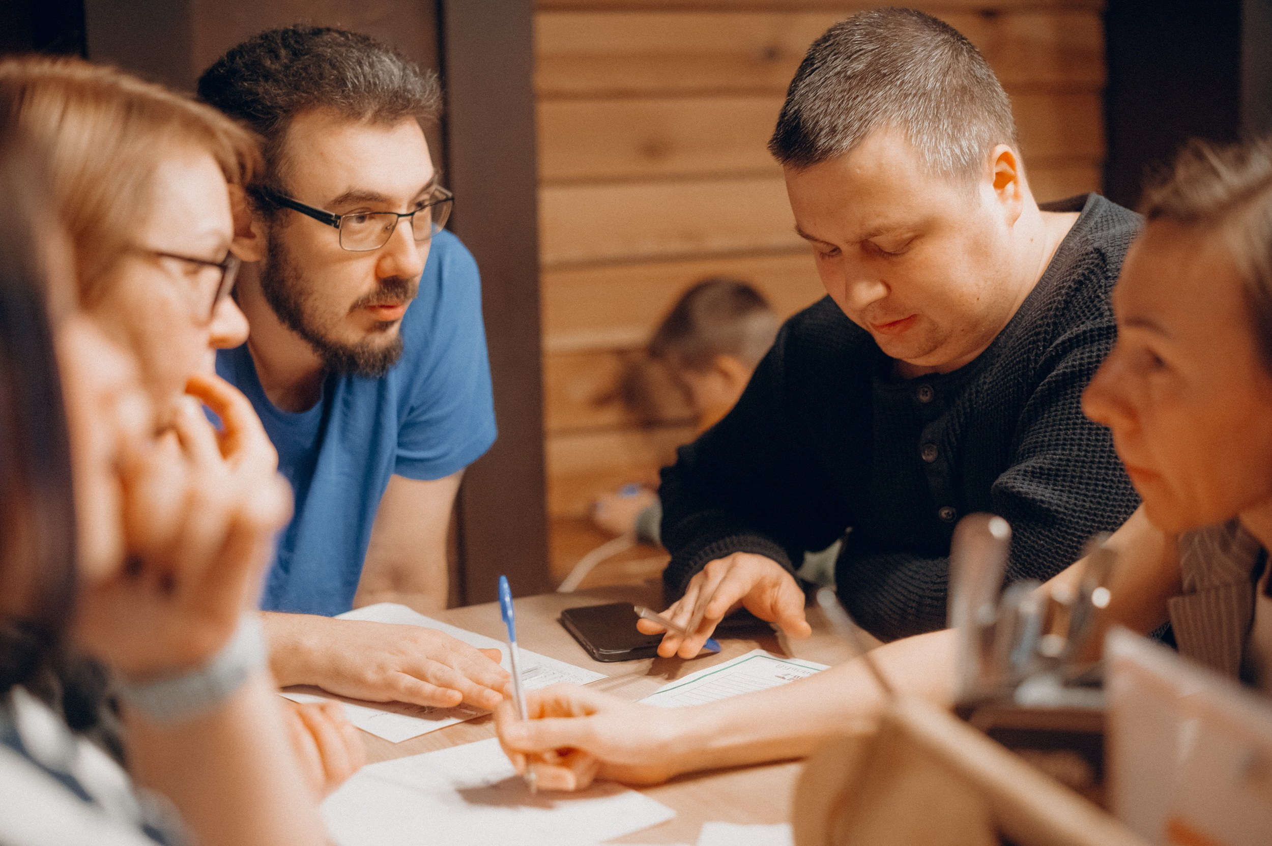 КВИЗ в ресторане «Ермолаев». Фотограф Дмитрий Пименов