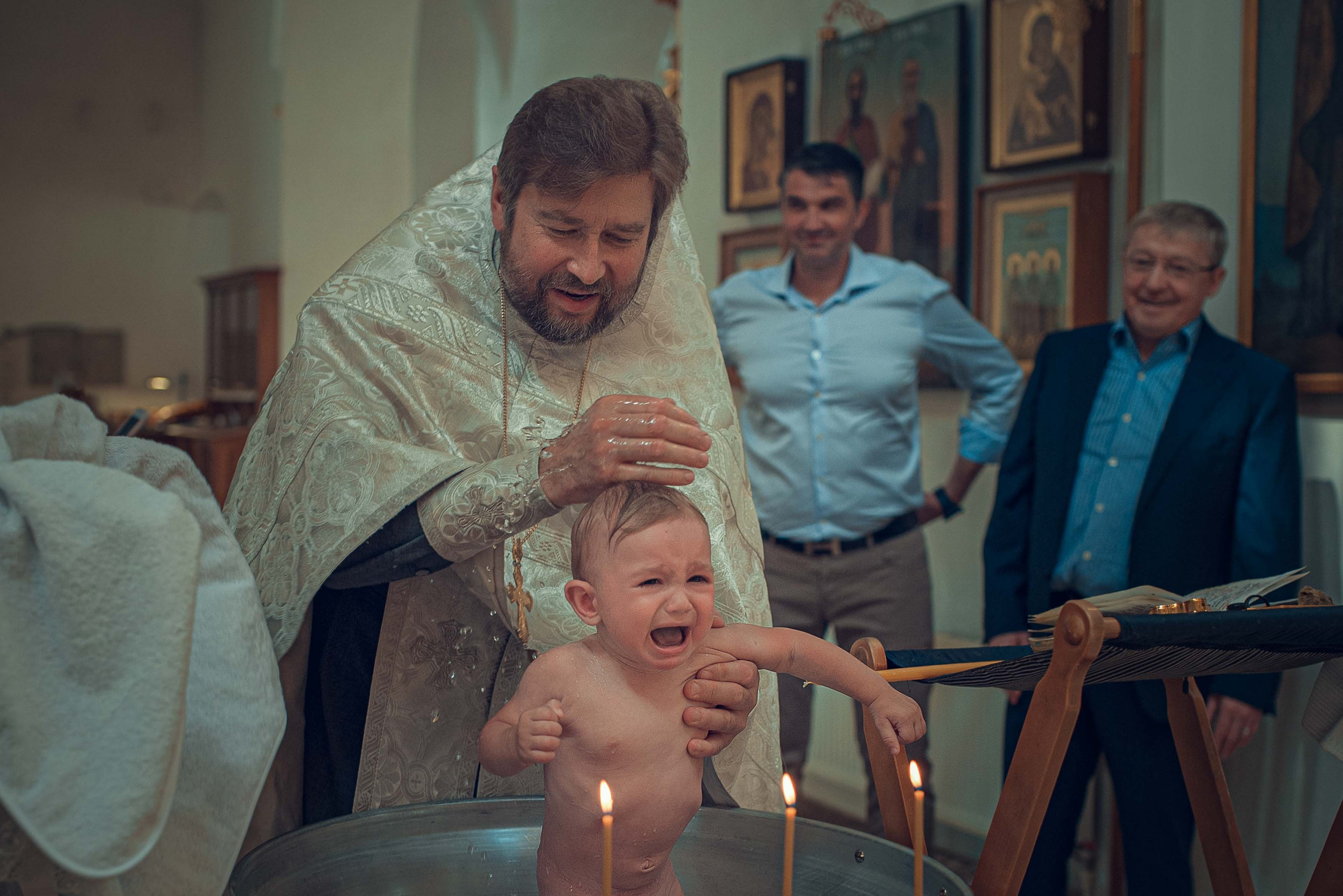 Таинство Крещения. Юра. Фотографии. Фотограф Стеценко Наталия. Одинцово, Москва, Московская область