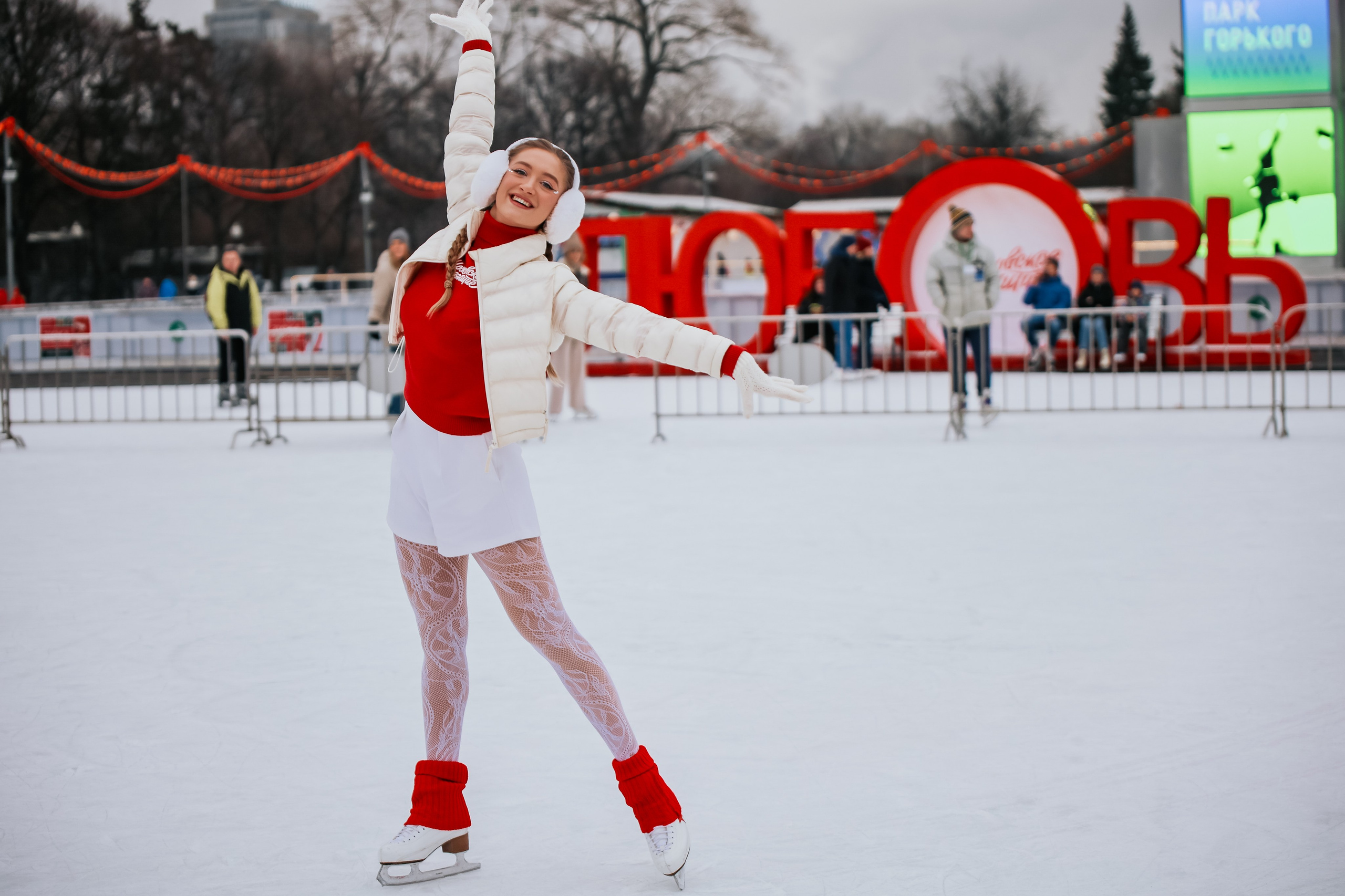 Ледовое шоу Парк Культуры проект Московское Чаепитие. Фотограф и видеограф Анна Домашенко