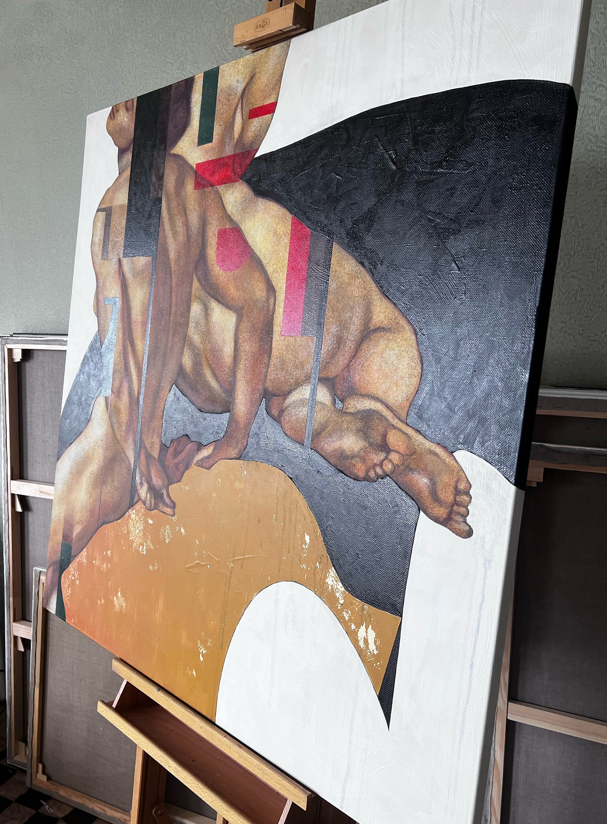 Утопия. Художник-абстракционист Ольга Рикун. Москва