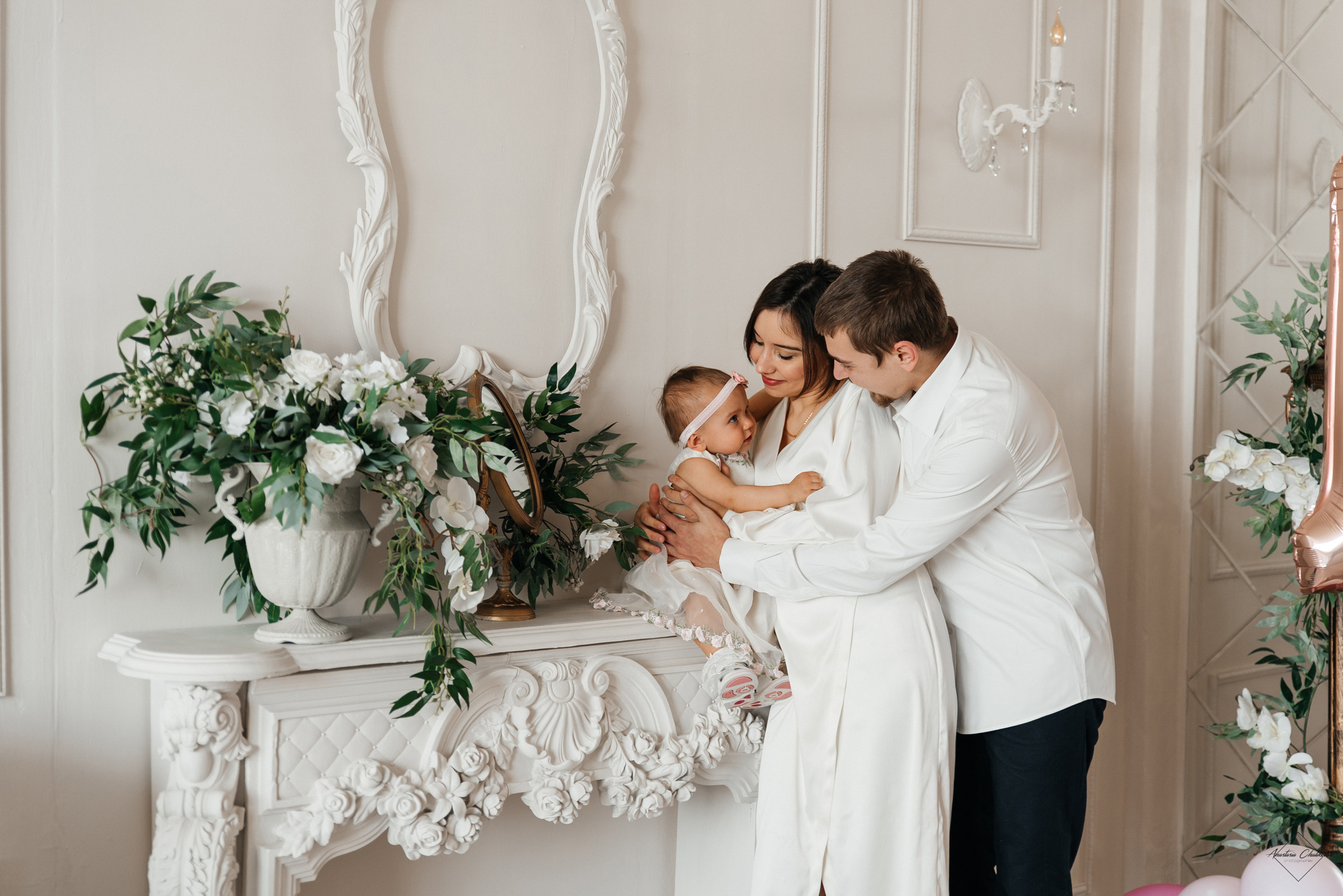 Кристина, Дмитрий и Ксюшенька. Свадебный и семейный фотограф в Туле Анастасия Чаликова