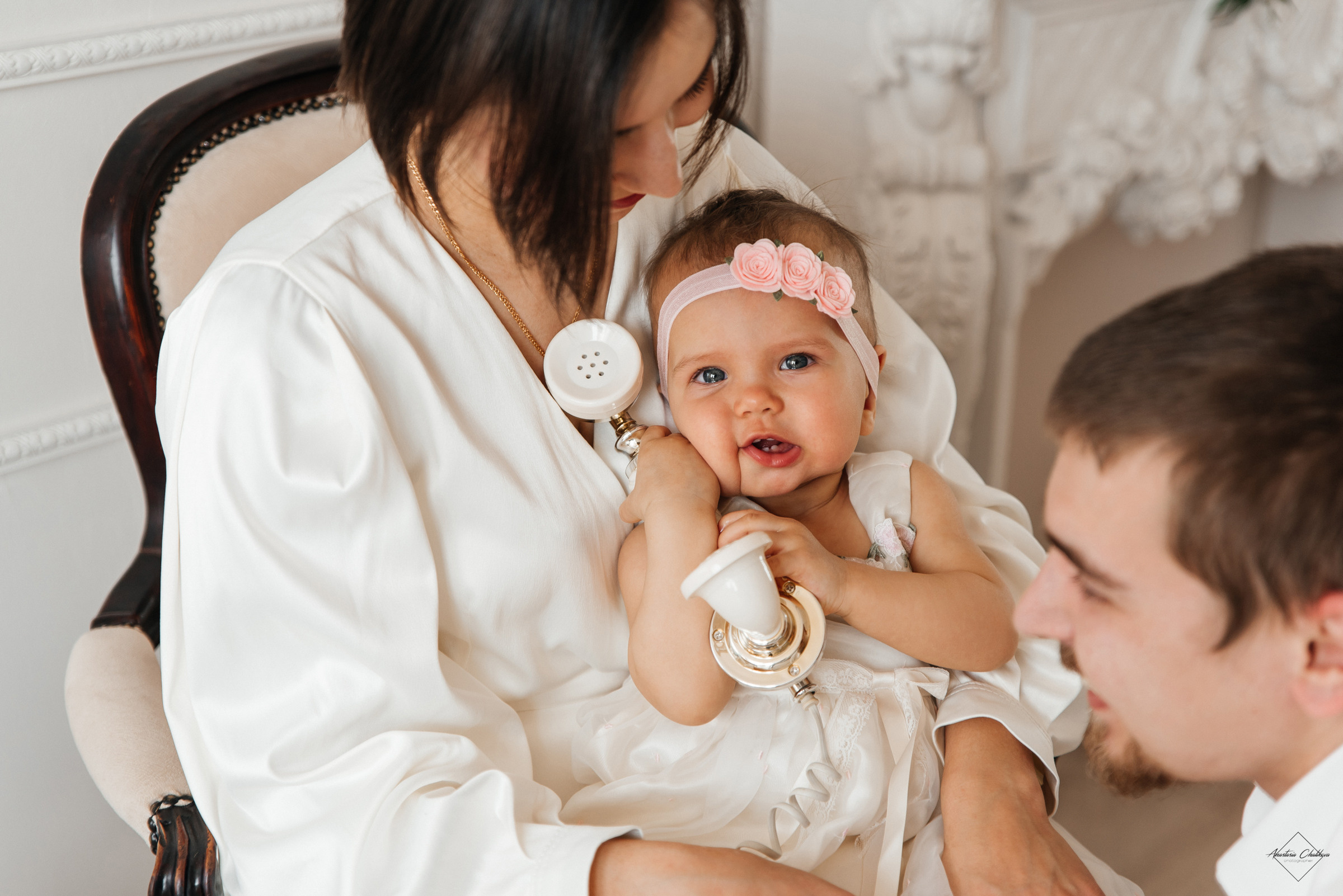 Кристина, Дмитрий и Ксюшенька. Свадебный и семейный фотограф в Туле Анастасия Чаликова