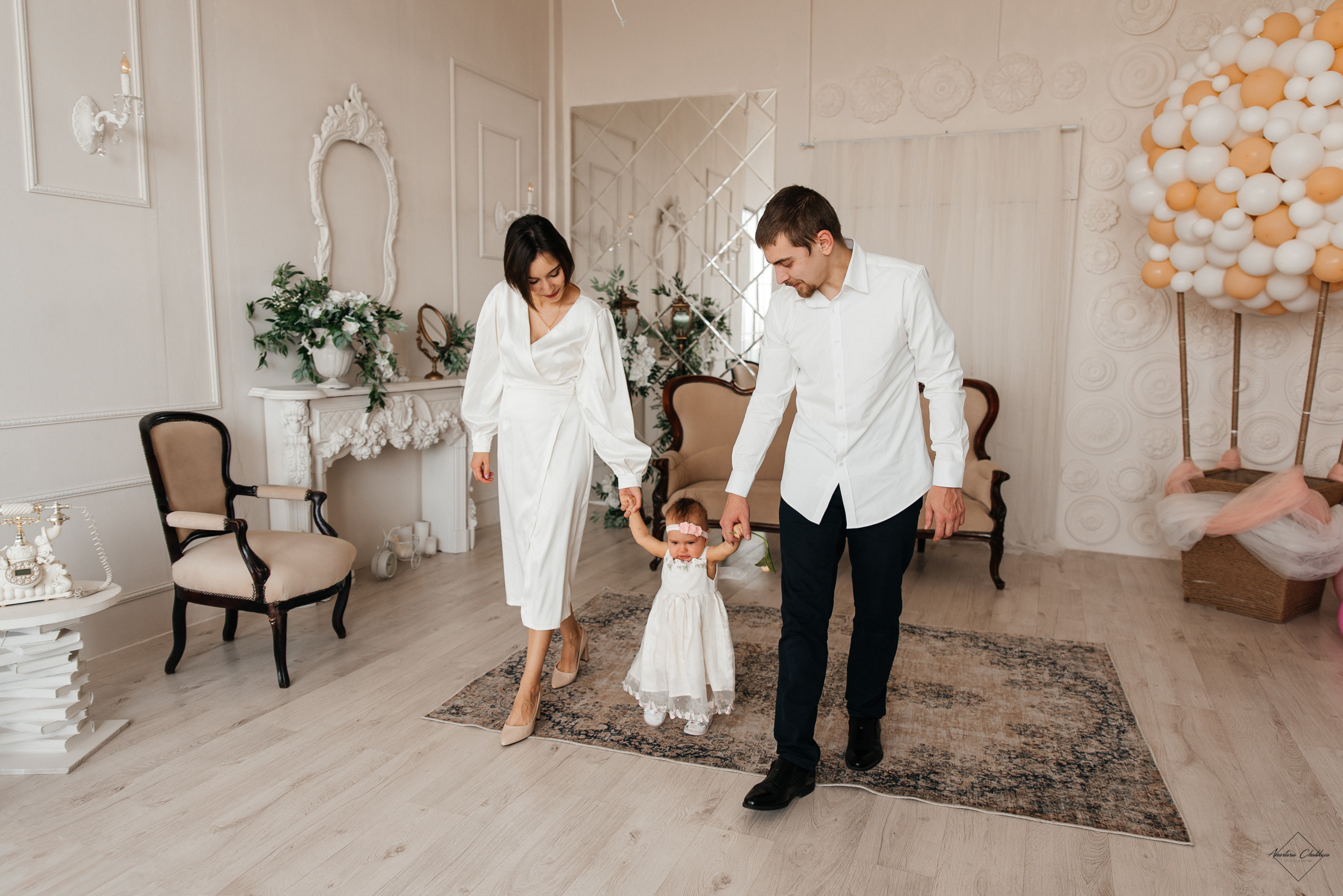 Кристина, Дмитрий и Ксюшенька. Свадебный и семейный фотограф в Туле Анастасия Чаликова