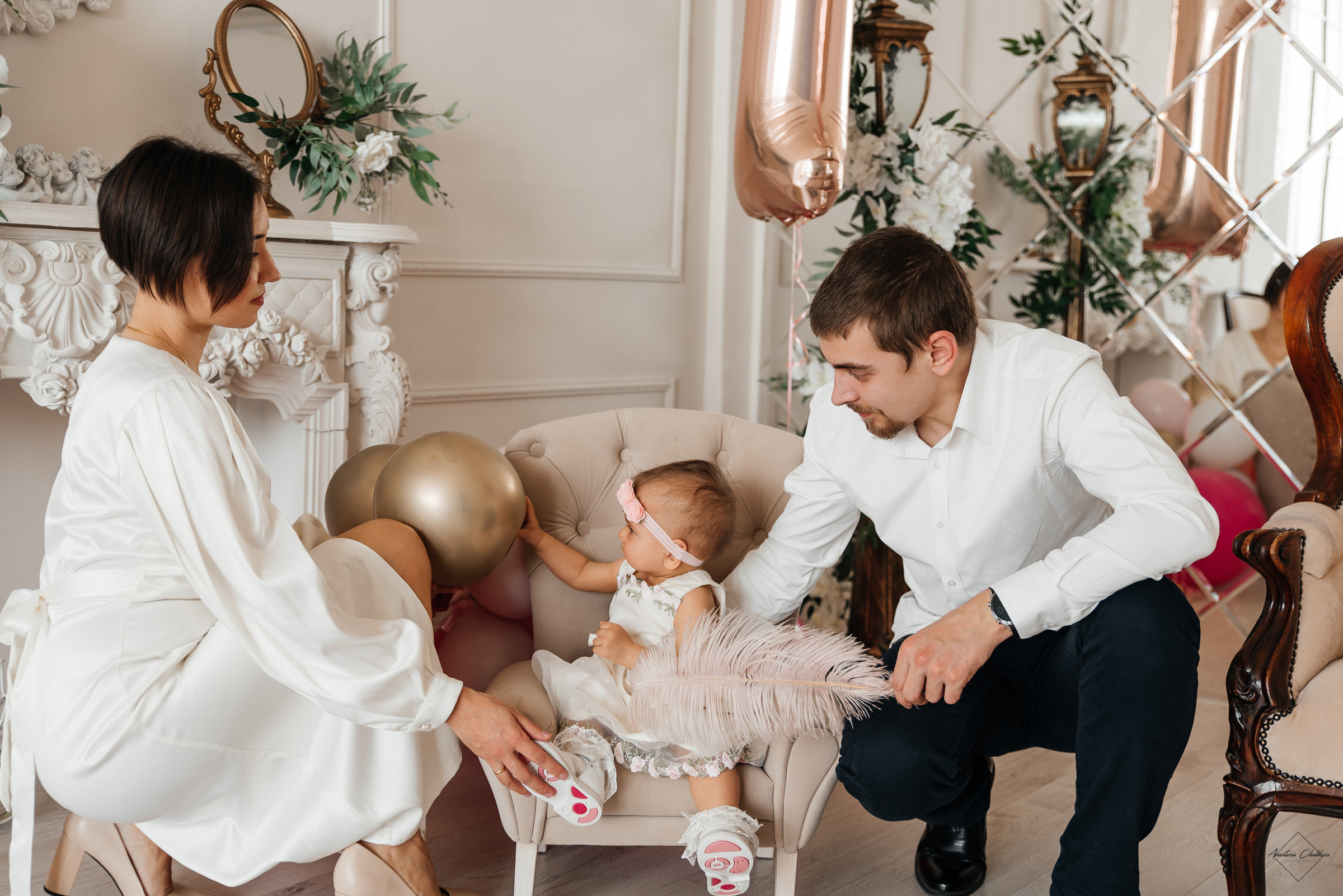 Кристина, Дмитрий и Ксюшенька. Свадебный и семейный фотограф в Туле Анастасия Чаликова