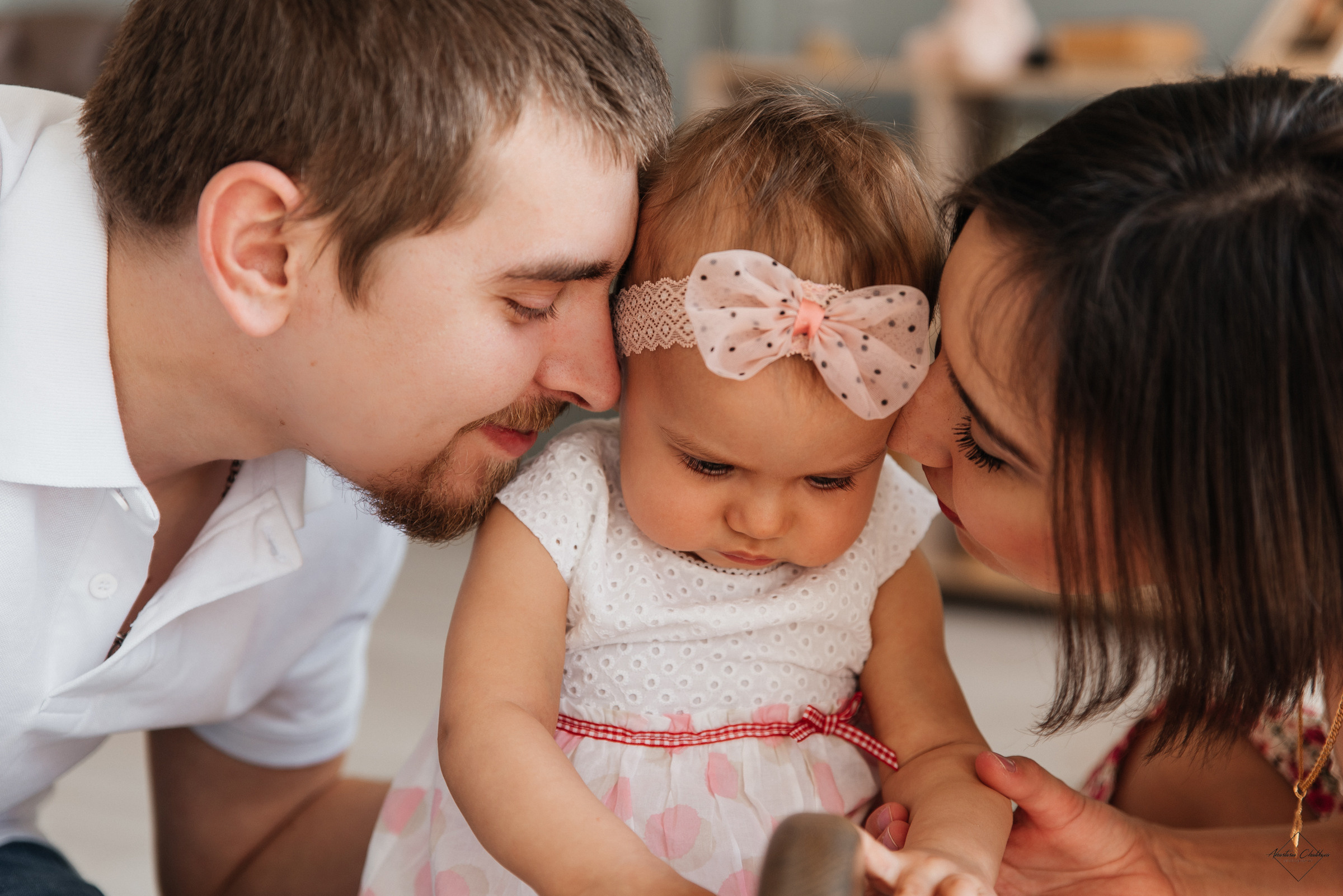 Кристина, Дмитрий и Ксюшенька. Свадебный и семейный фотограф в Туле Анастасия Чаликова