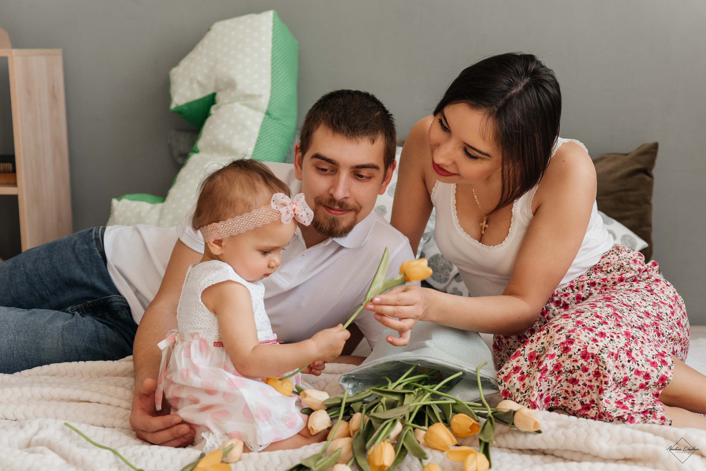 Кристина, Дмитрий и Ксюшенька. Свадебный и семейный фотограф в Туле Анастасия Чаликова