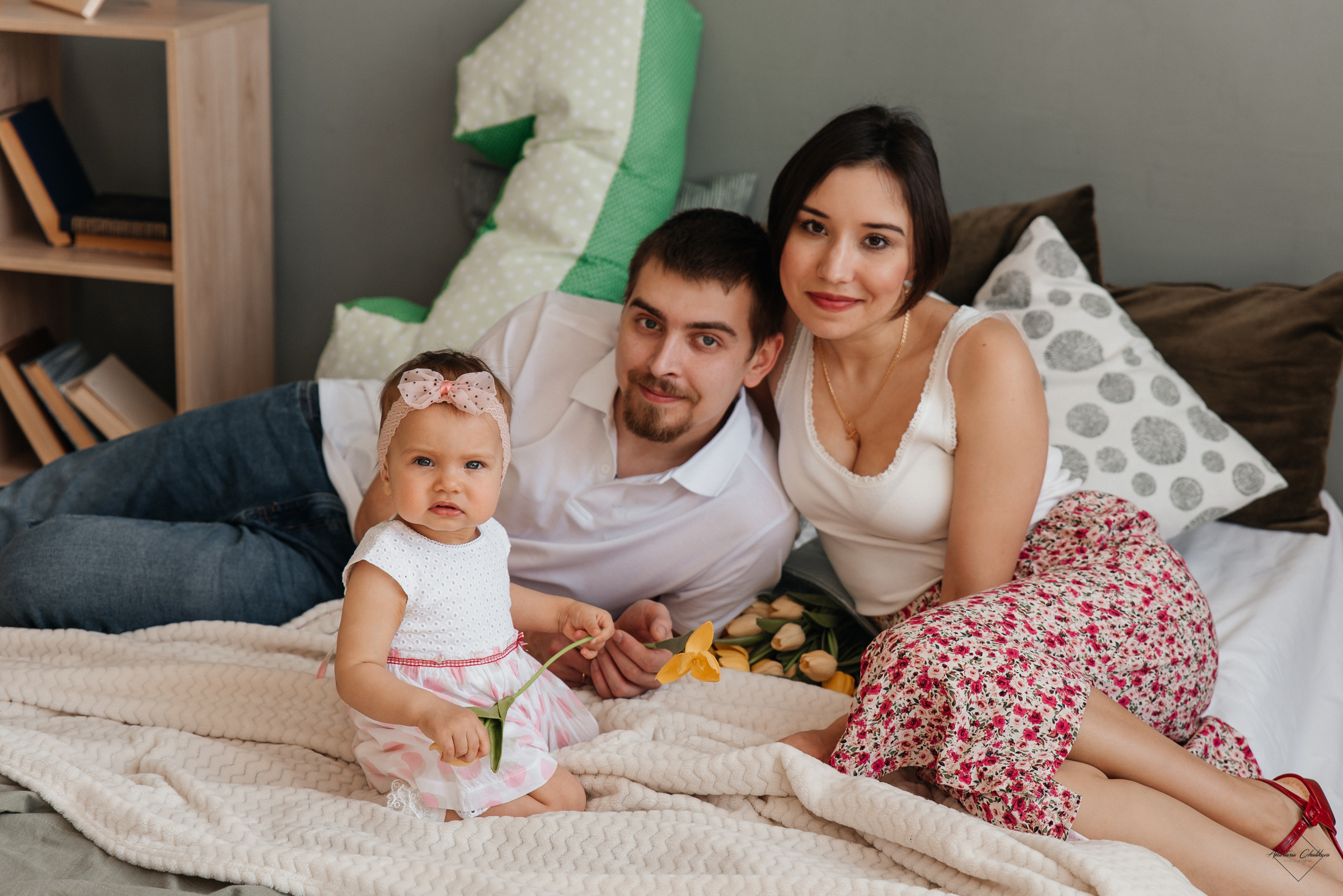 Кристина, Дмитрий и Ксюшенька. Свадебный и семейный фотограф в Туле Анастасия Чаликова