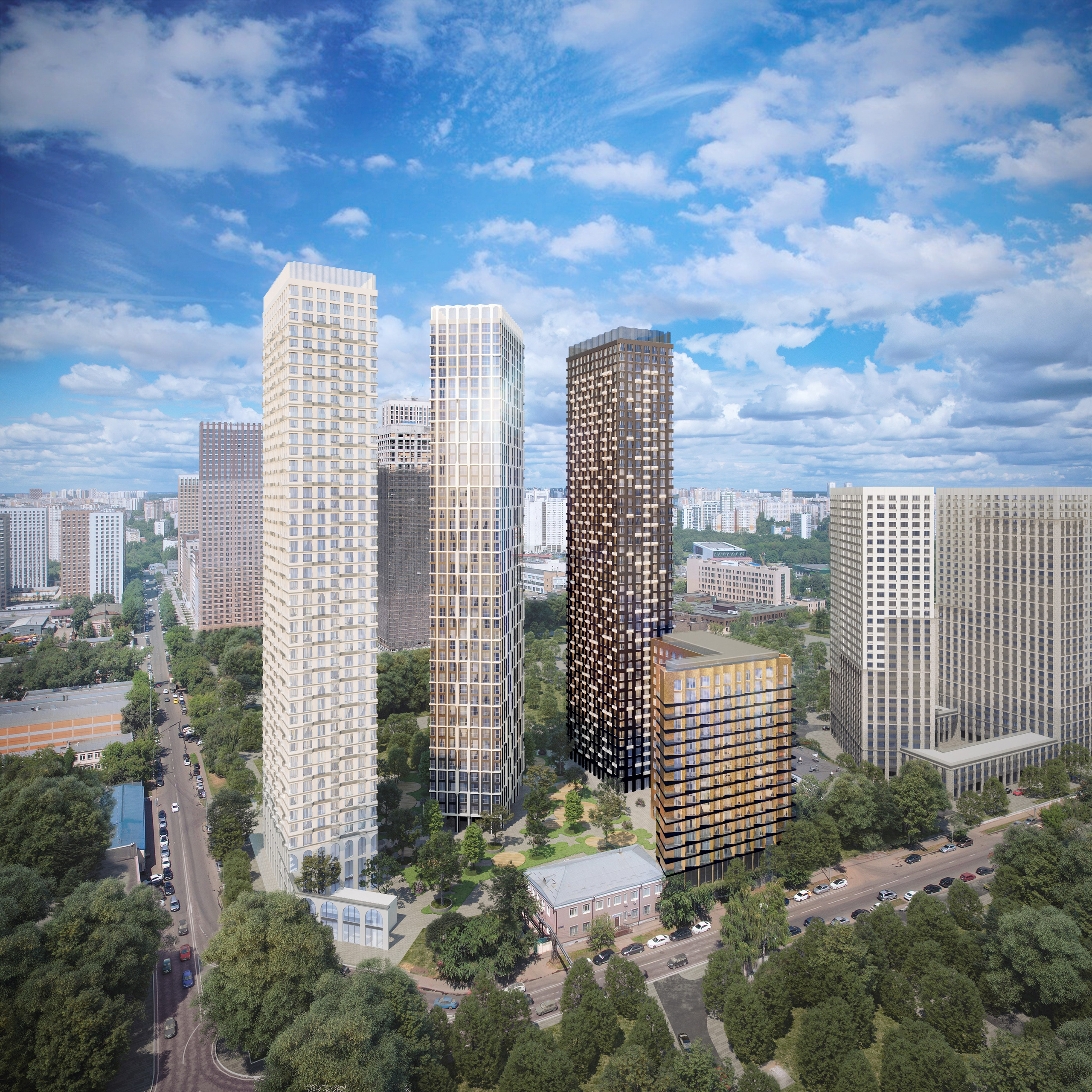 Жилой комплекс. Иван Ваганов. Портфолио