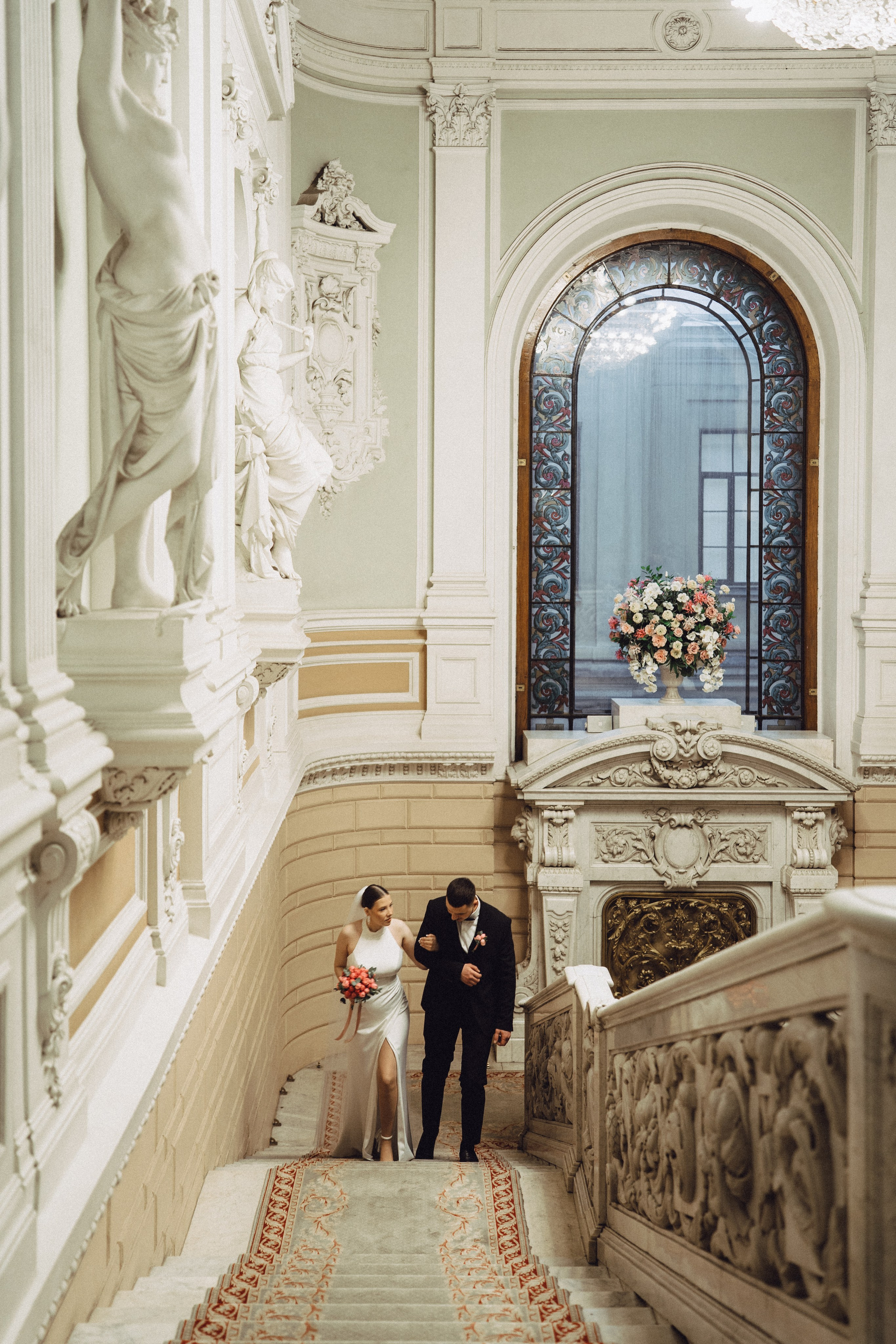 СВАДЕБНАЯ СЬЕМКА В ПЕВОМ ДВОРЦЕ БРАКОСОЧЕТАНИЯ. Профессиональный фотограф, Санкт-Петербург — Виктория Богомолова