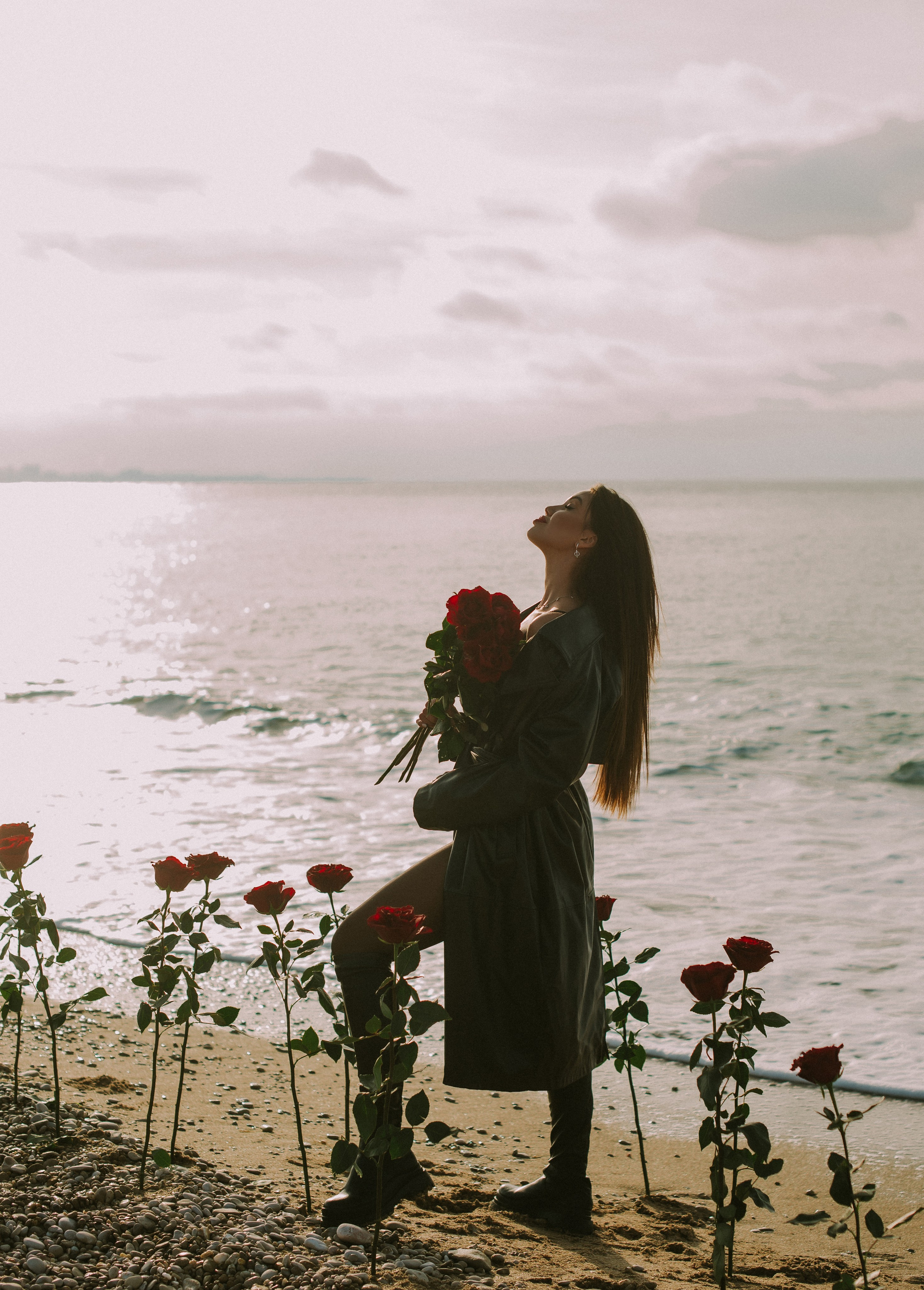 Настя.Розы.Море. Свадебный, женский, семейный фотограф в Севастополе Юлия Мошенко