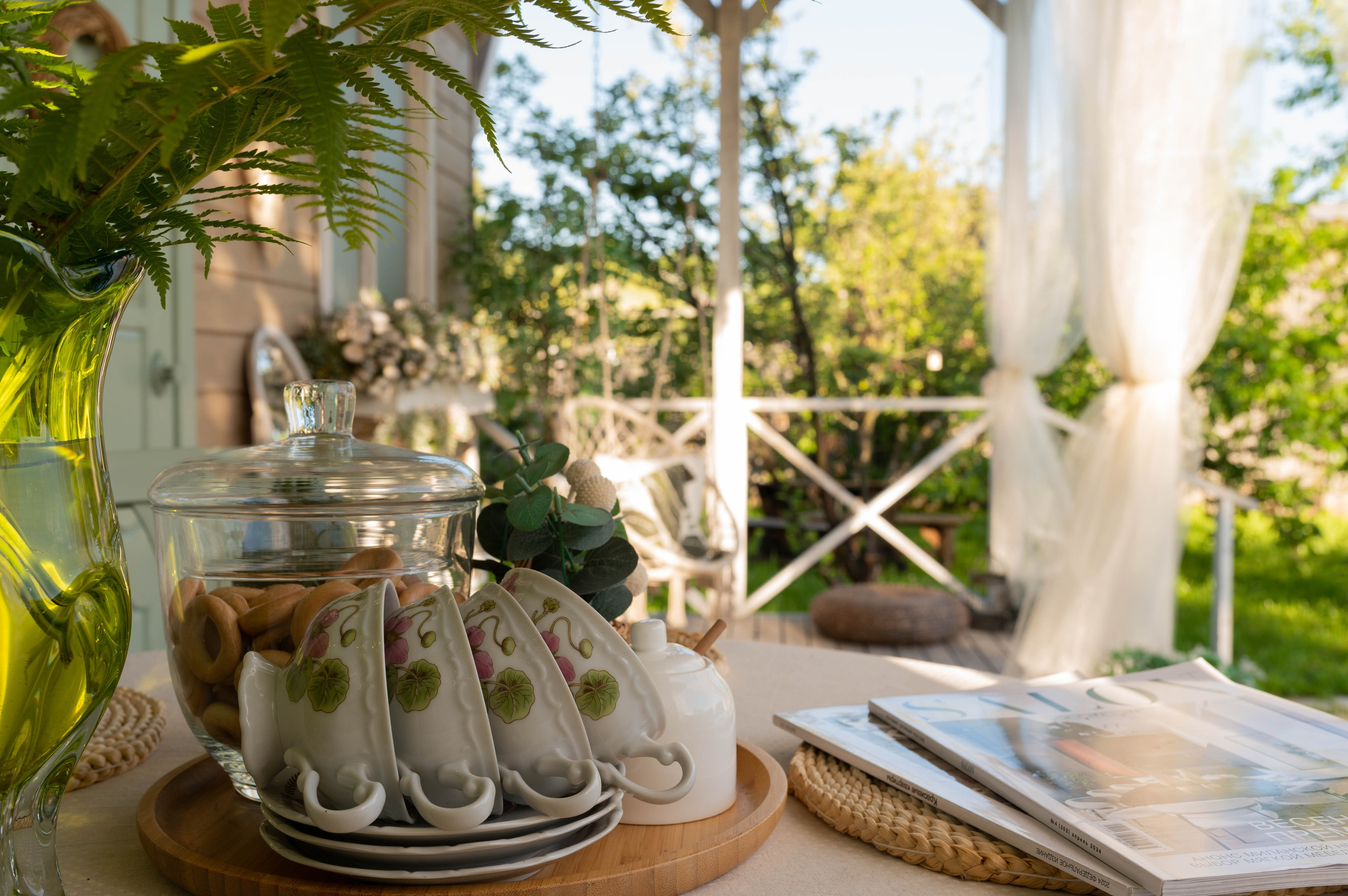 Съемка фотоверанды «ФОТОДАЧА». Интерьерный фотограф в Ярославле. Вероника Лазыкина