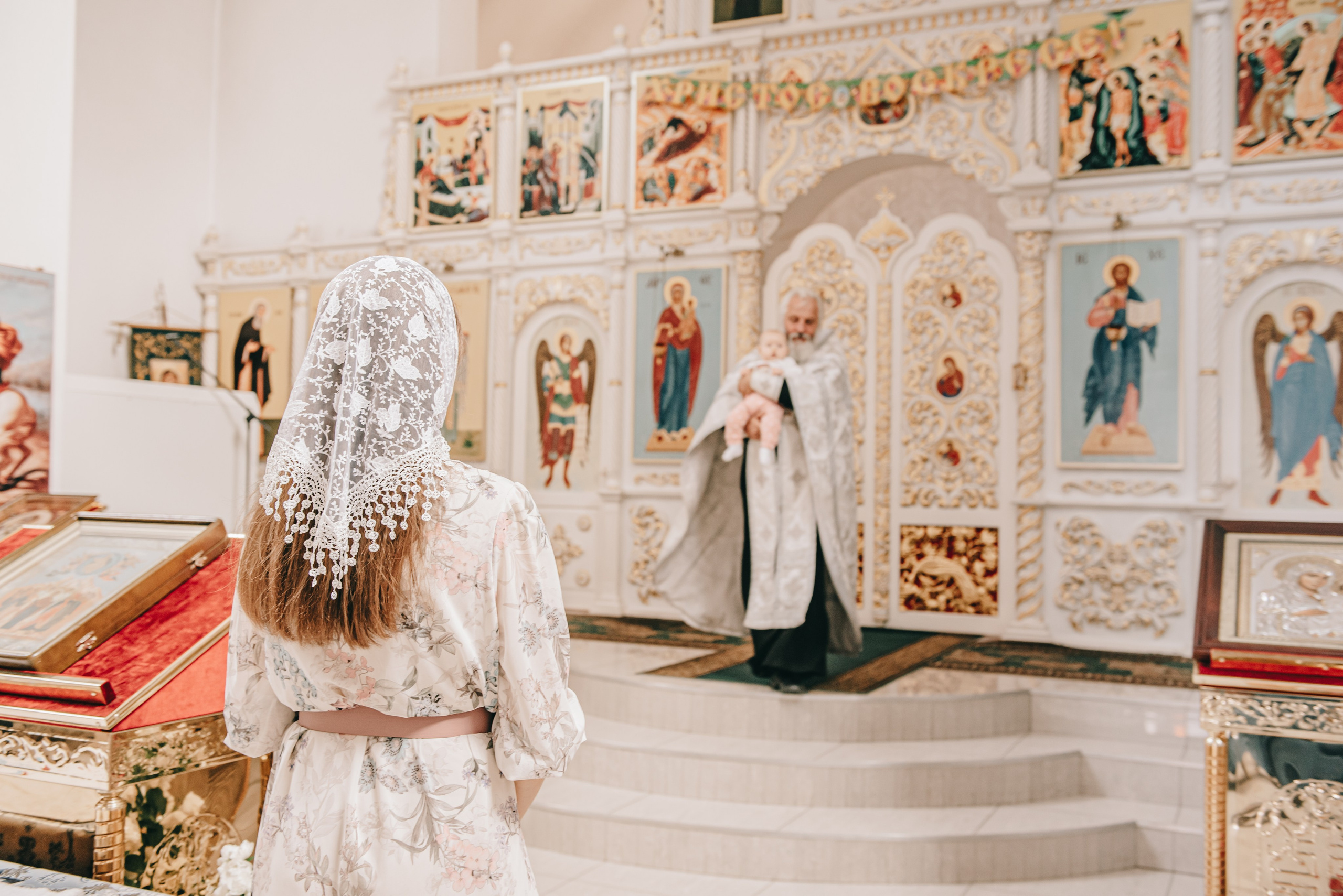 Крещение Мирославы. Фотограф в Краснодаре Зеленкина Дарья